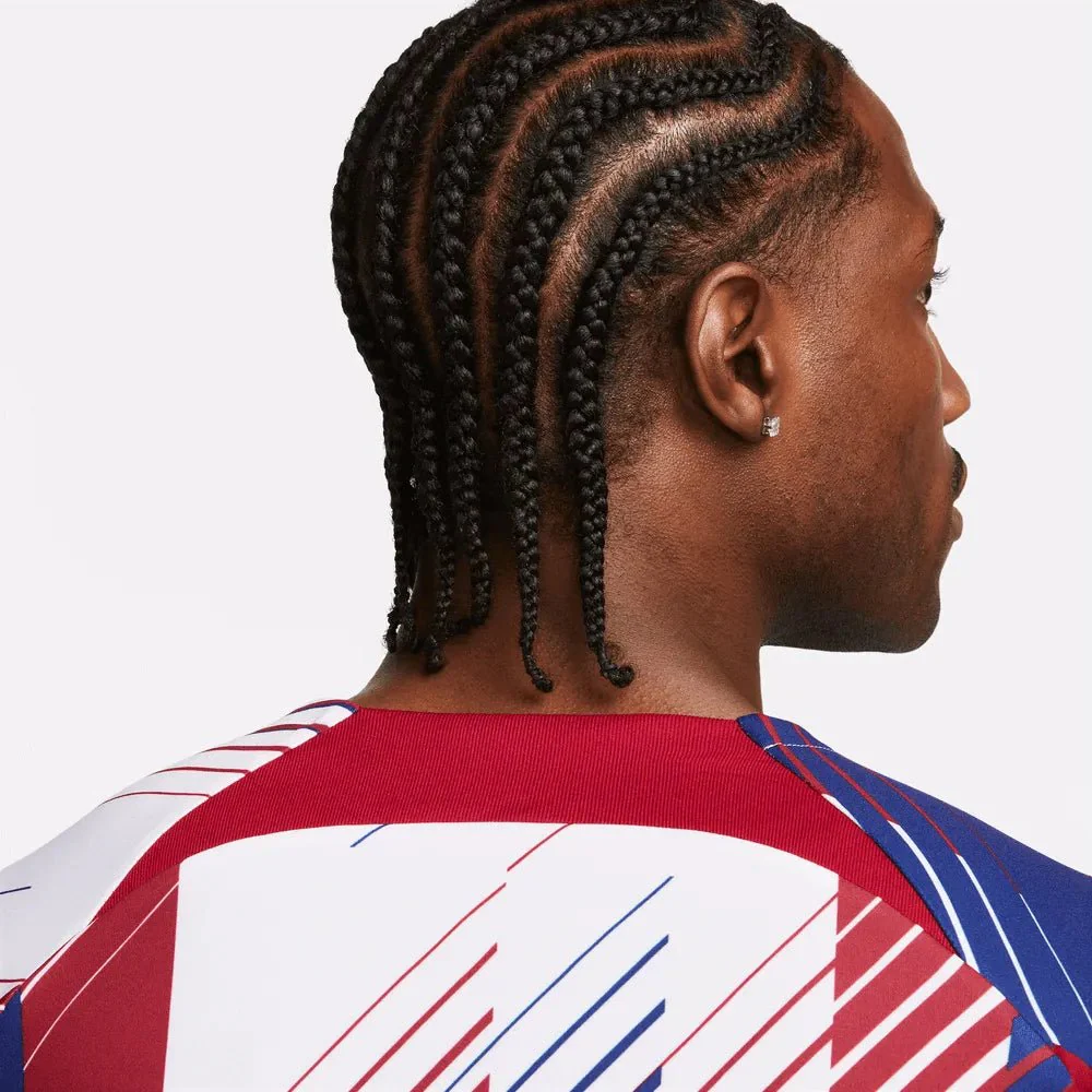 Nike 2023-24 Barcelona Men's Home Pre-Match Jersey - Image 3