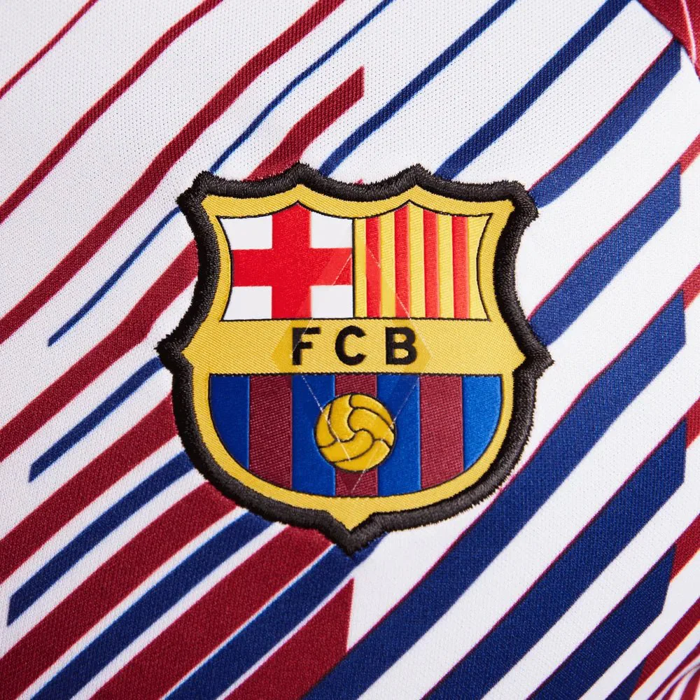 Nike 2023-24 Barcelona Men's Home Pre-Match Jersey - Image 4