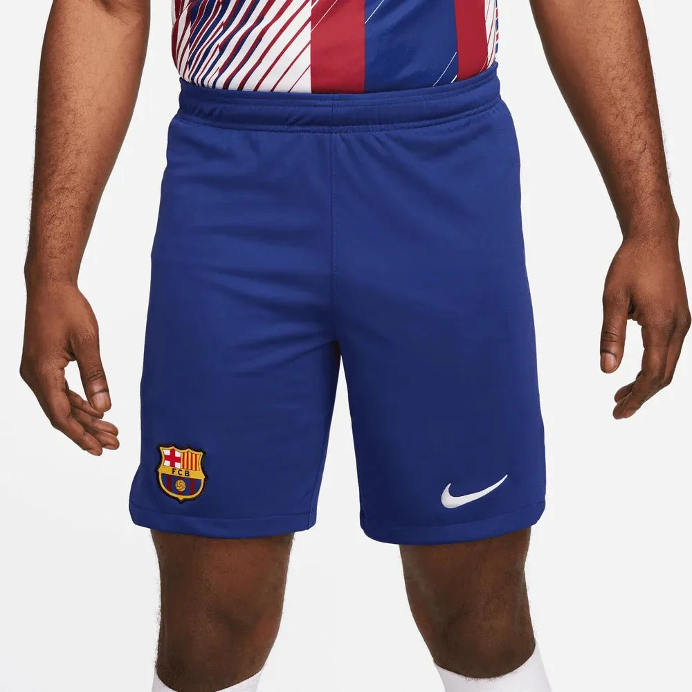Nike 2023-24 Barcelona Men's Stadium Home Shorts - Image 2