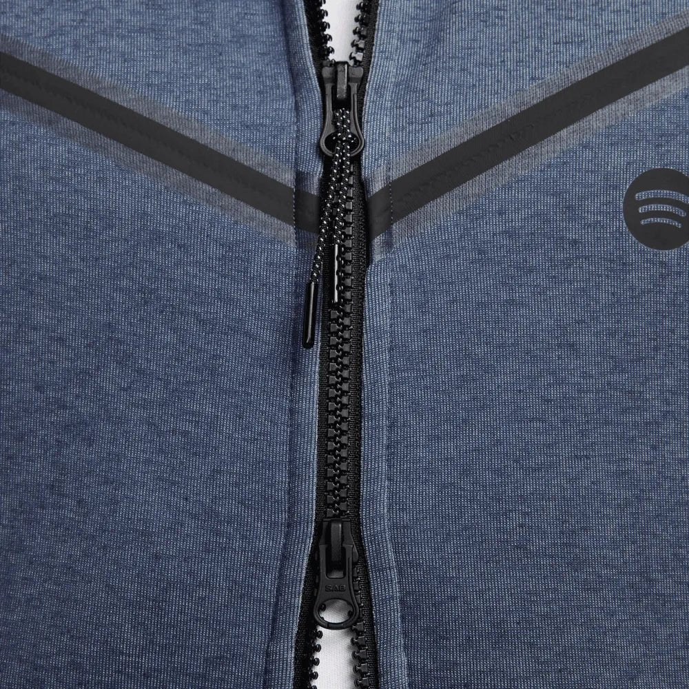 Nike 2023-24 Barcelona Men's NSW Techfleece Full Zip Hoodie - Image 6