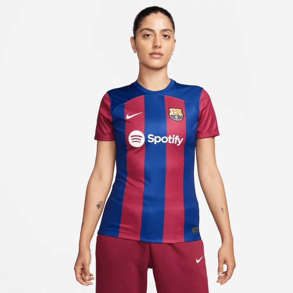 Nike 2023-24 Barcelona Women's Stadium Home Jersey - Image 2