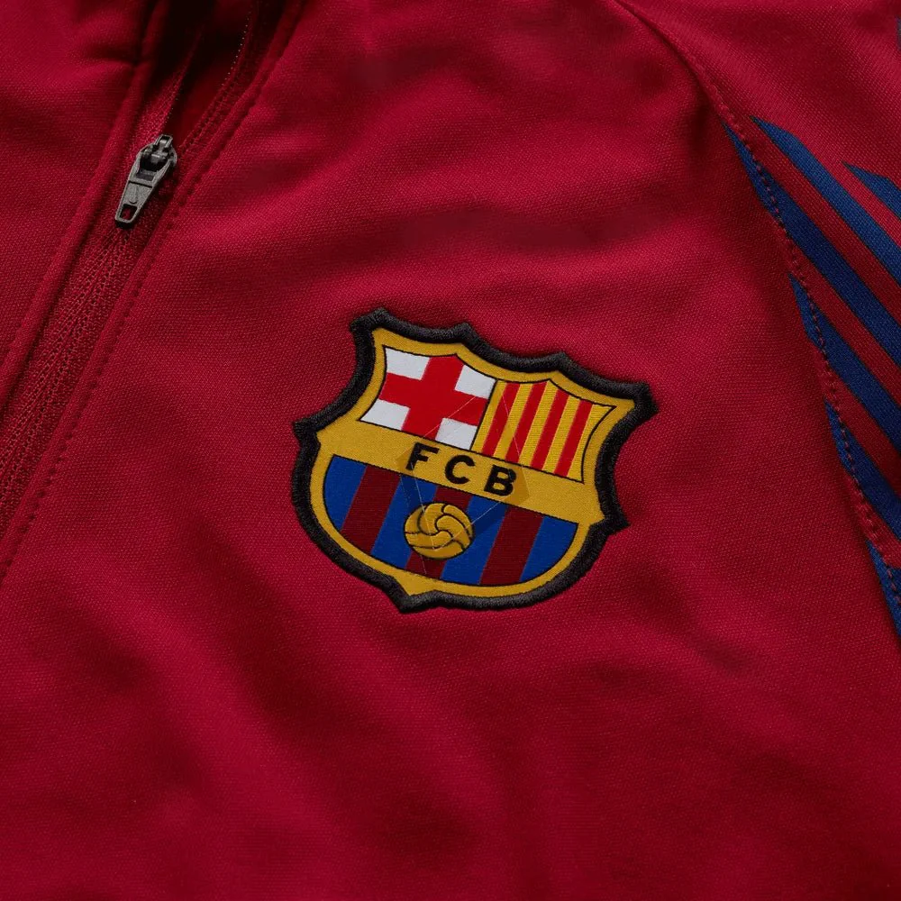 Nike 2023-24 Barcelona Youth Anthem Jacket - Noble Red - Image 7