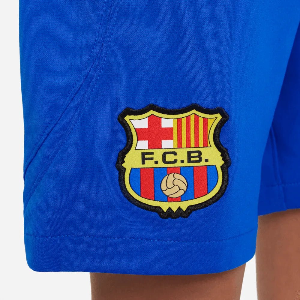 Nike 2023-24 Barcelona Youth Stadium Away Shorts - Image 5