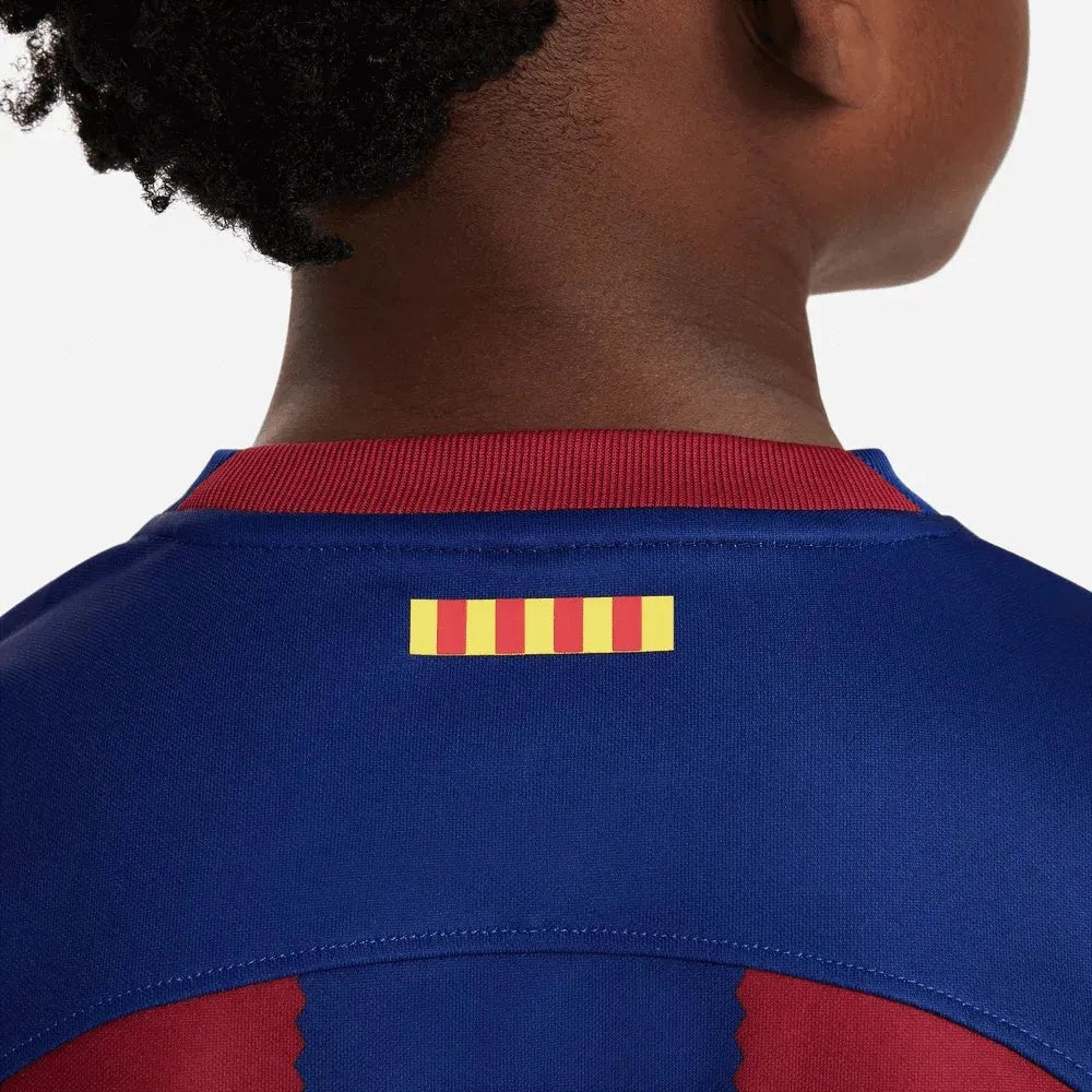 Nike 2023-24 Barcelona Youth Stadium Home Jersey - Image 4