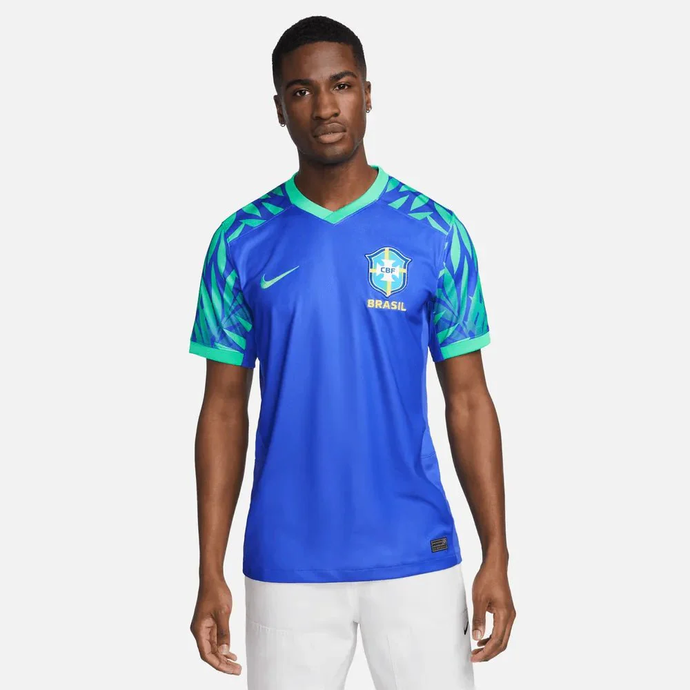 Nike 2023-24 Brazil Women's (Men's Cut) Stadium Away Jersey - Image 3