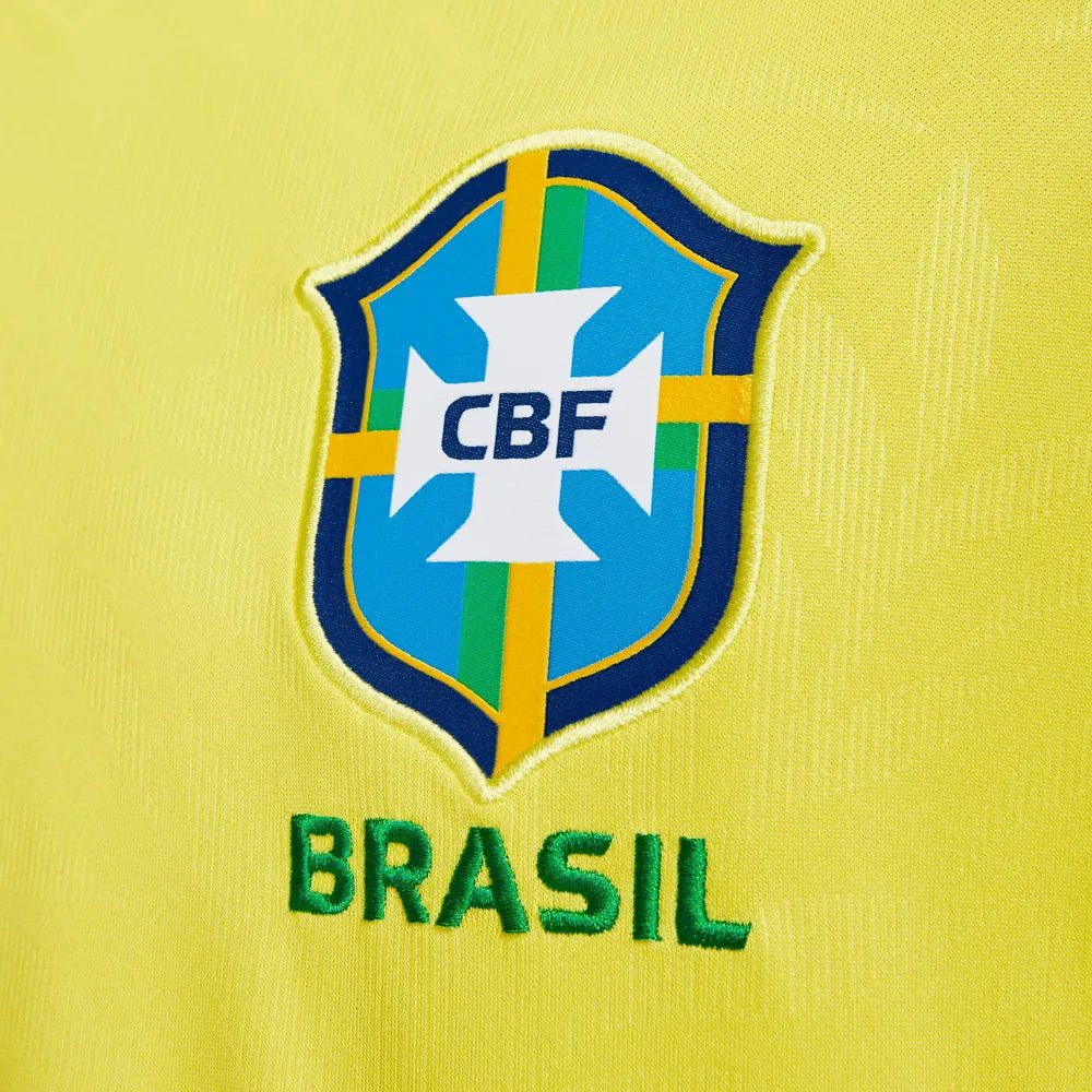 Nike 2023-24 Brazil Women's (Men's Cut) Stadium Home Jersey - Image 6