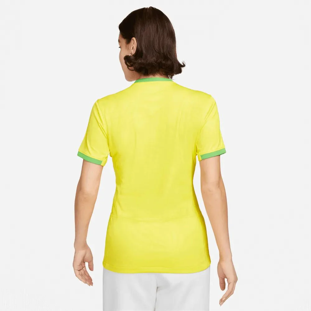 Nike 2023-24 Brazil Women's Stadium Home Jersey - Image 3