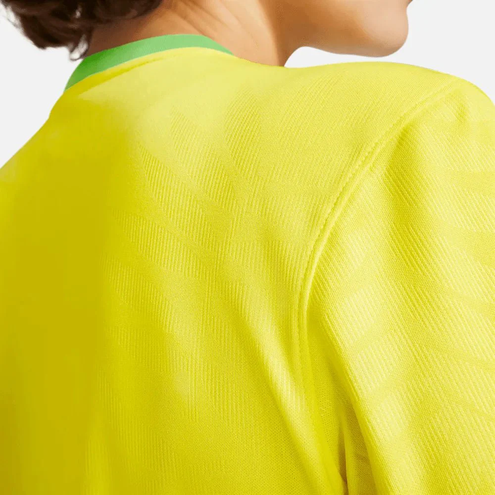 Nike 2023-24 Brazil Women's Stadium Home Jersey - Image 5