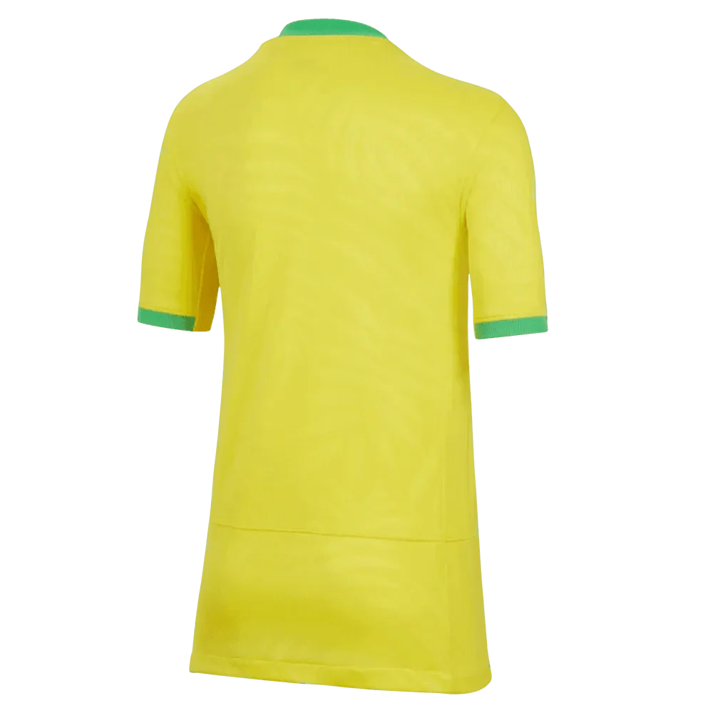 Nike 2023-24 Brazil Women's WC23 Youth Home Jersey - Image 2