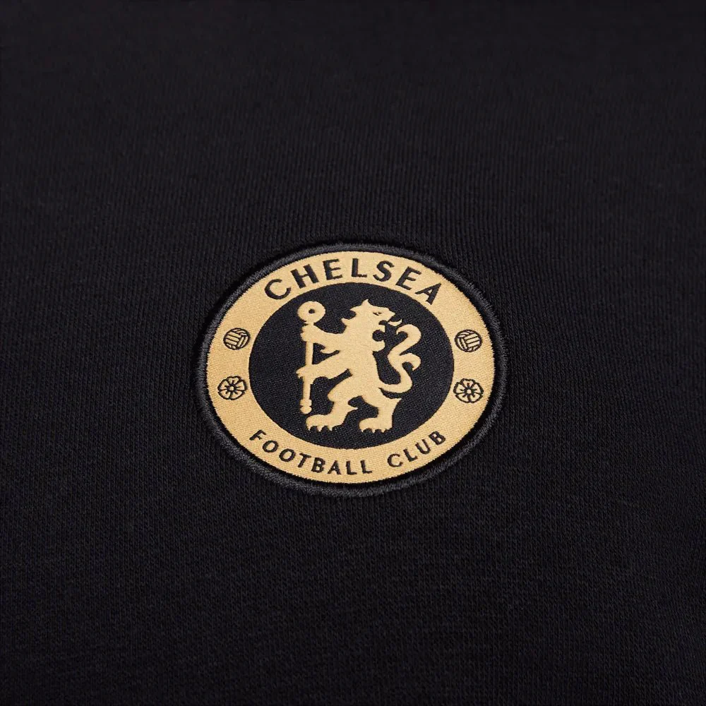 Nike 2023-24 Chelsea Men's Fleece Pullover Hoodie - Image 6