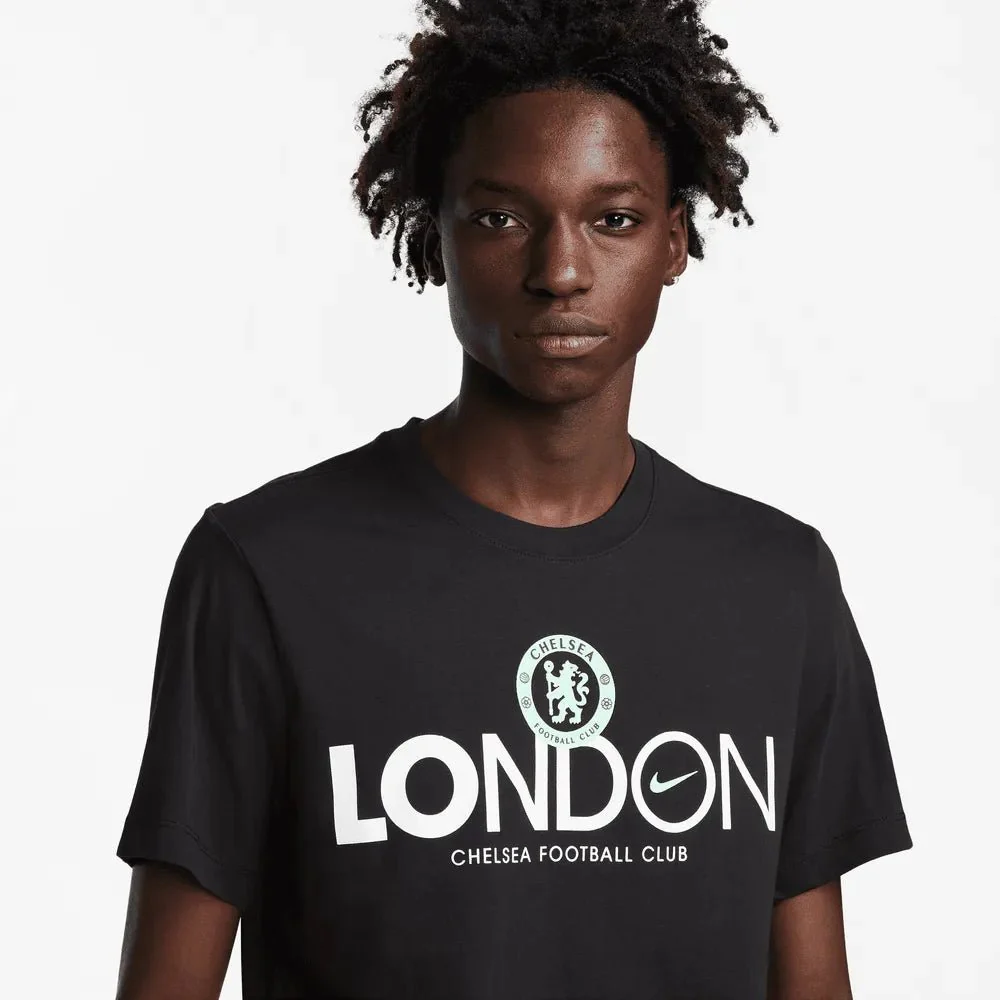 Nike 2023-24 Chelsea Men's Mercurial SS Tee - Image 3