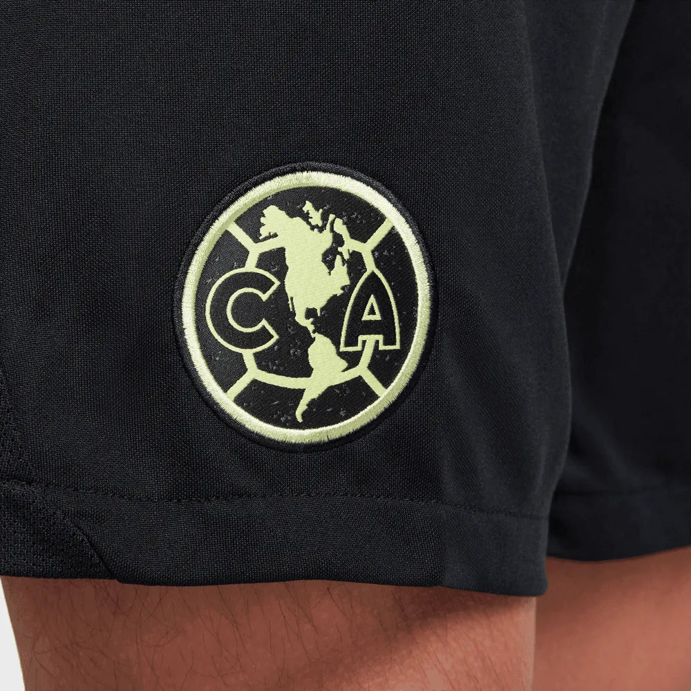 Nike 2023-24 Club America Academy Pro Third Knit Shorts - Image 7