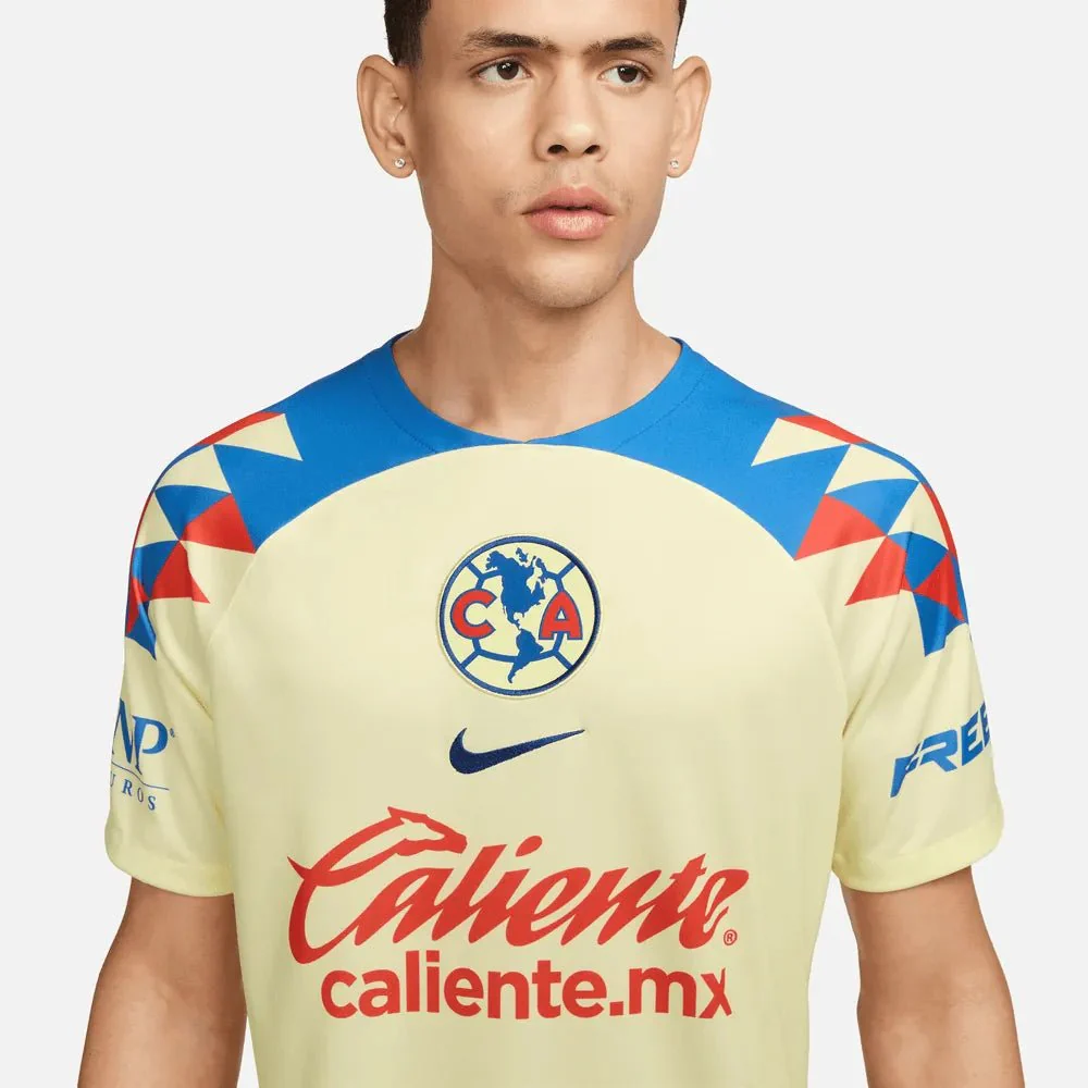 Nike 2023-24 Club America Men's Stadium Home Jersey - Image 3
