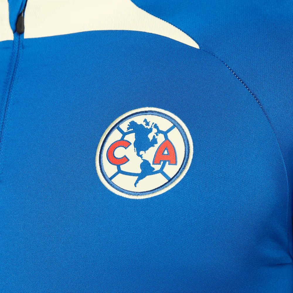 Nike 2023-24 Club America Strike Drill Top - Blue - Yellow - Image 6