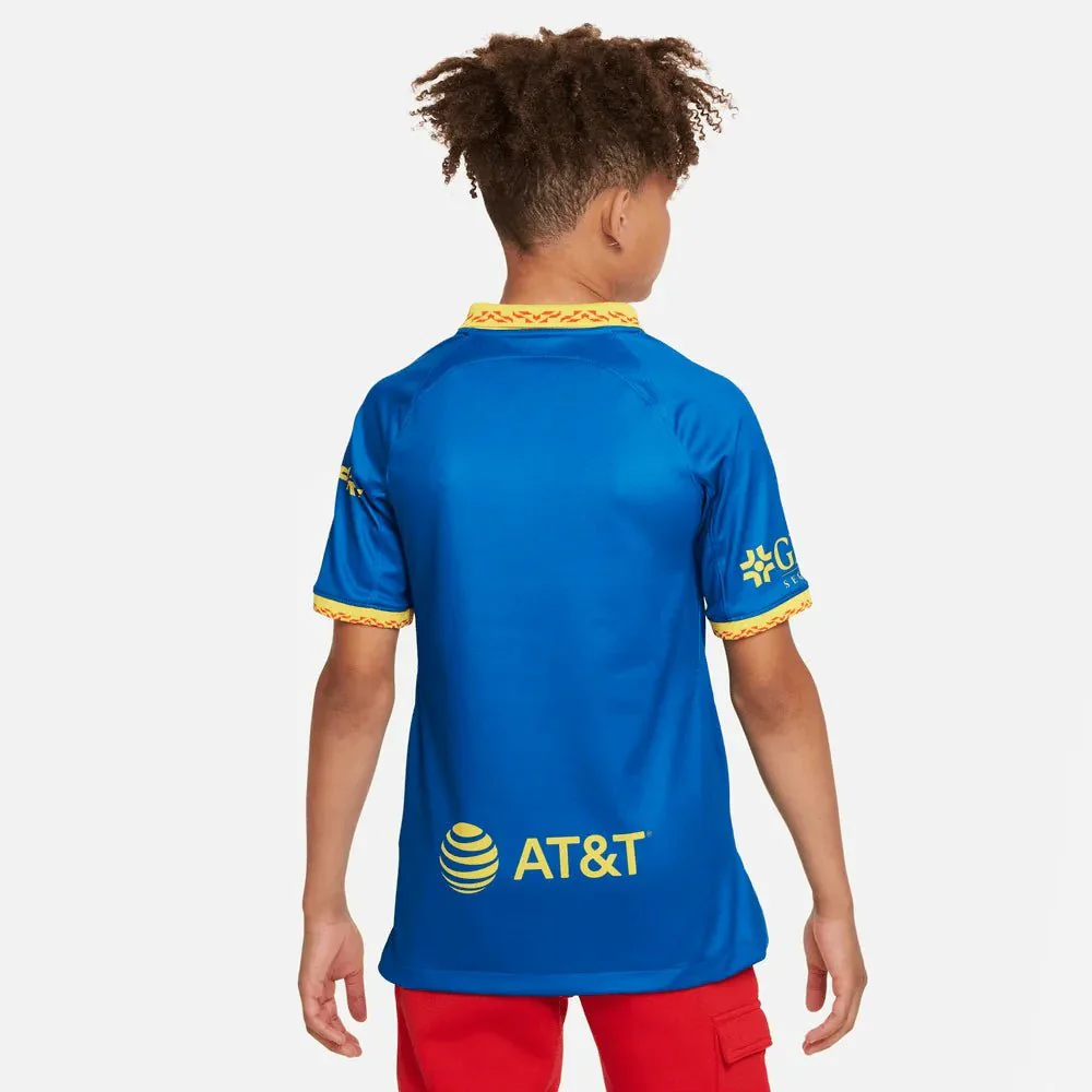 Nike 2023-24 Club America Youth Stadium Away Jersey - Image 2
