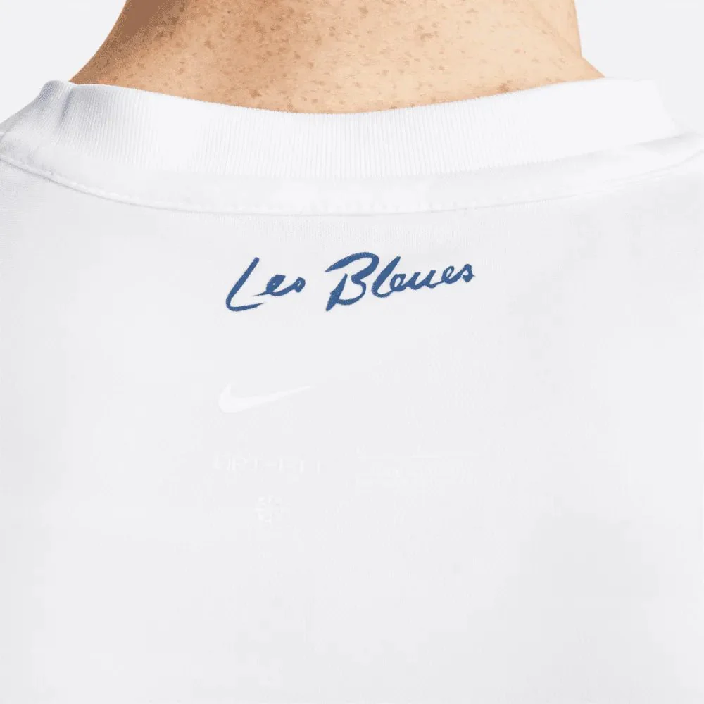 Nike 2023-24 France Women's (Men's Cut) Stadium Away Jersey - Image 6