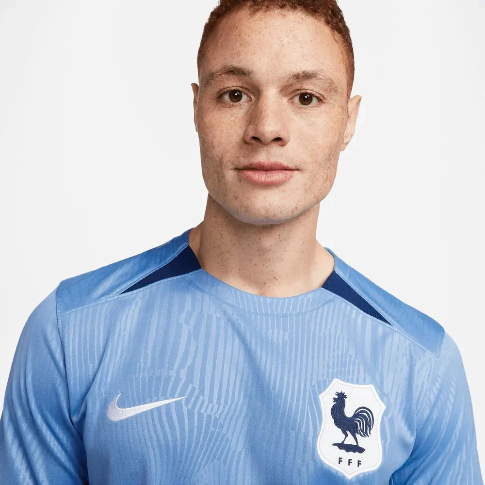 Nike 2023-24 France Women's (Men's Cut) Stadium Home Jersey - Image 5