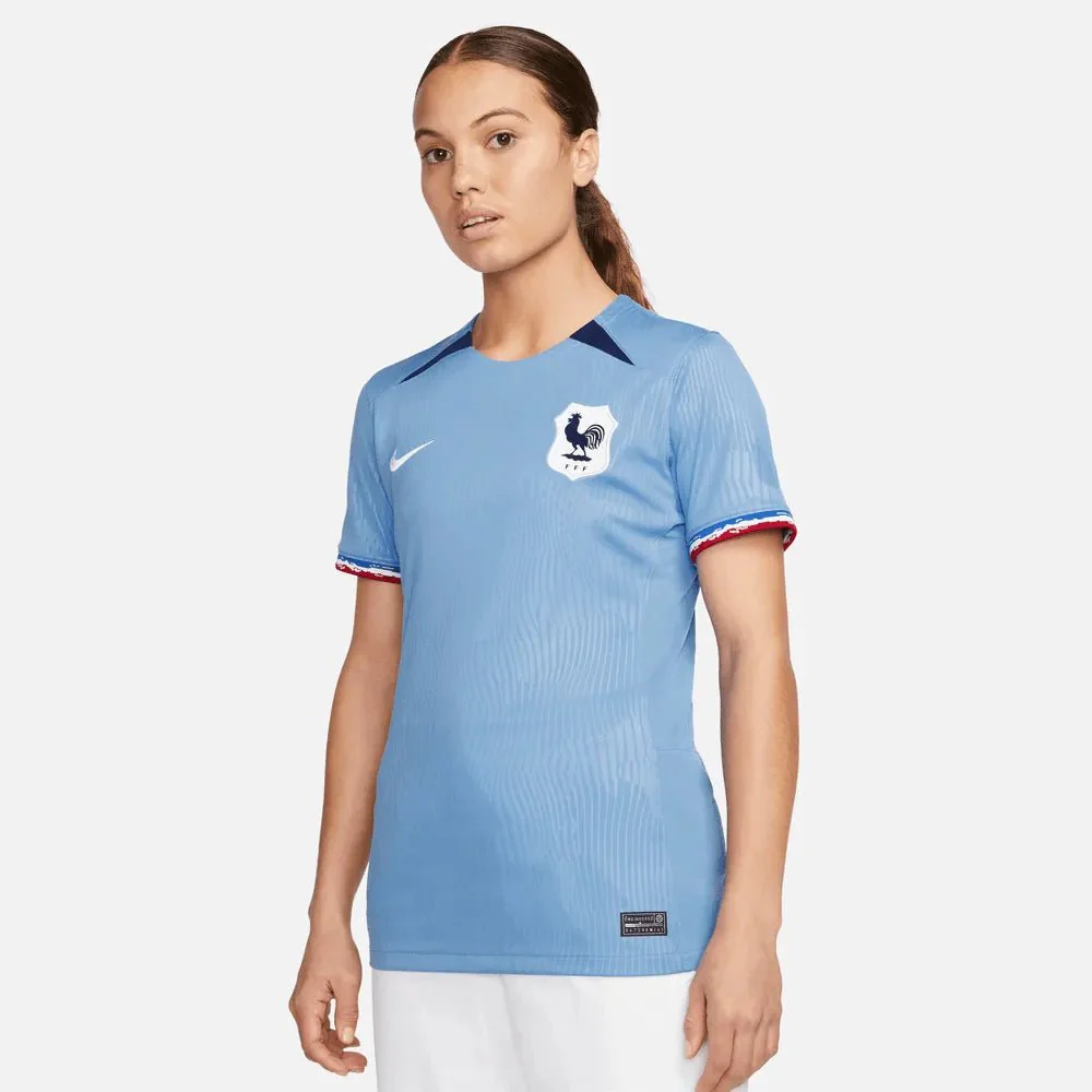 Nike 2023-24 France Women's Stadium Home Jersey - Image 3