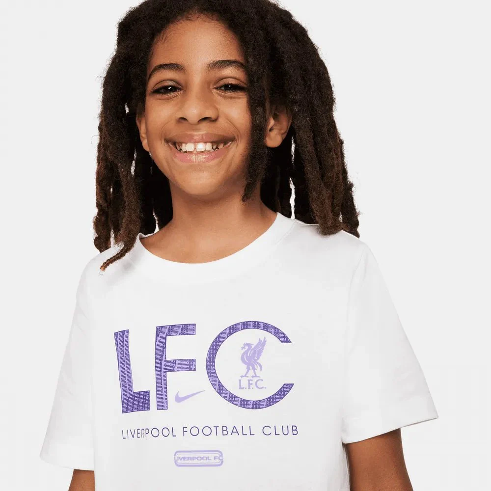 Nike 2023-24 Liverpool Youth Mercurial T-Shirt - Image 2