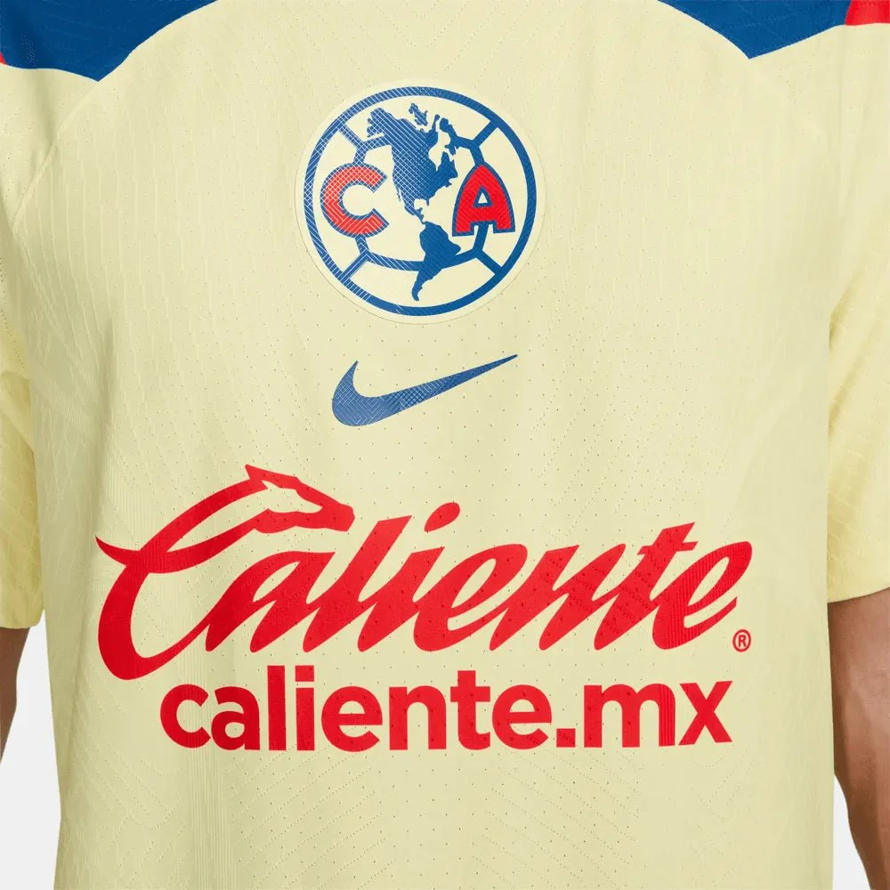 Nike 2023-24 Men's Club America Authentic Match Home Jersey - Image 4