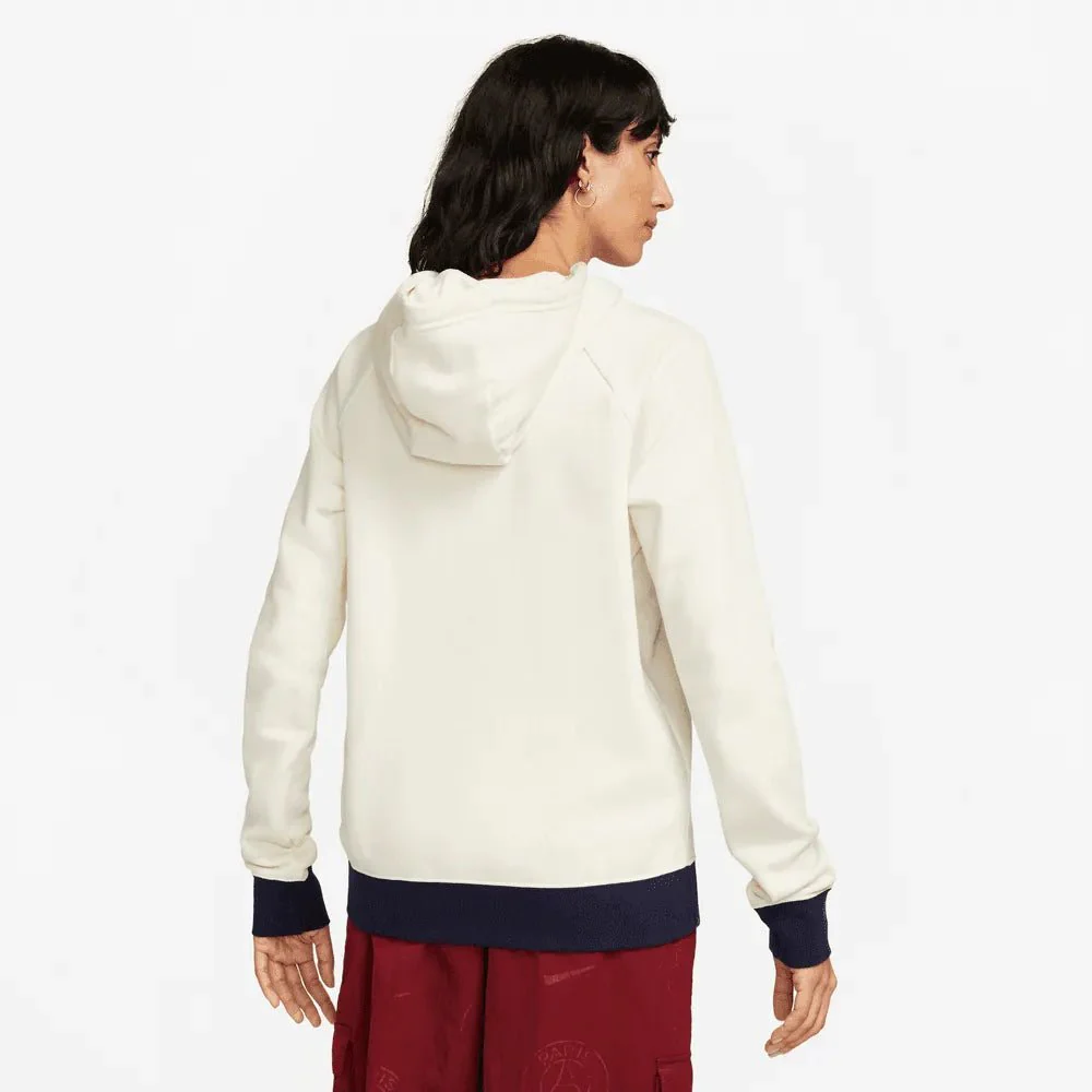 Nike 2023-24 PSG Women's Fleece Pullover Hoodie - Image 2