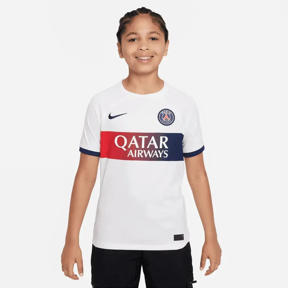 Nike 2023-24 PSG Youth Stadium Away Jersey - Image 3