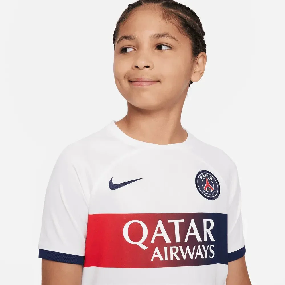 Nike 2023-24 PSG Youth Stadium Away Jersey - Image 5