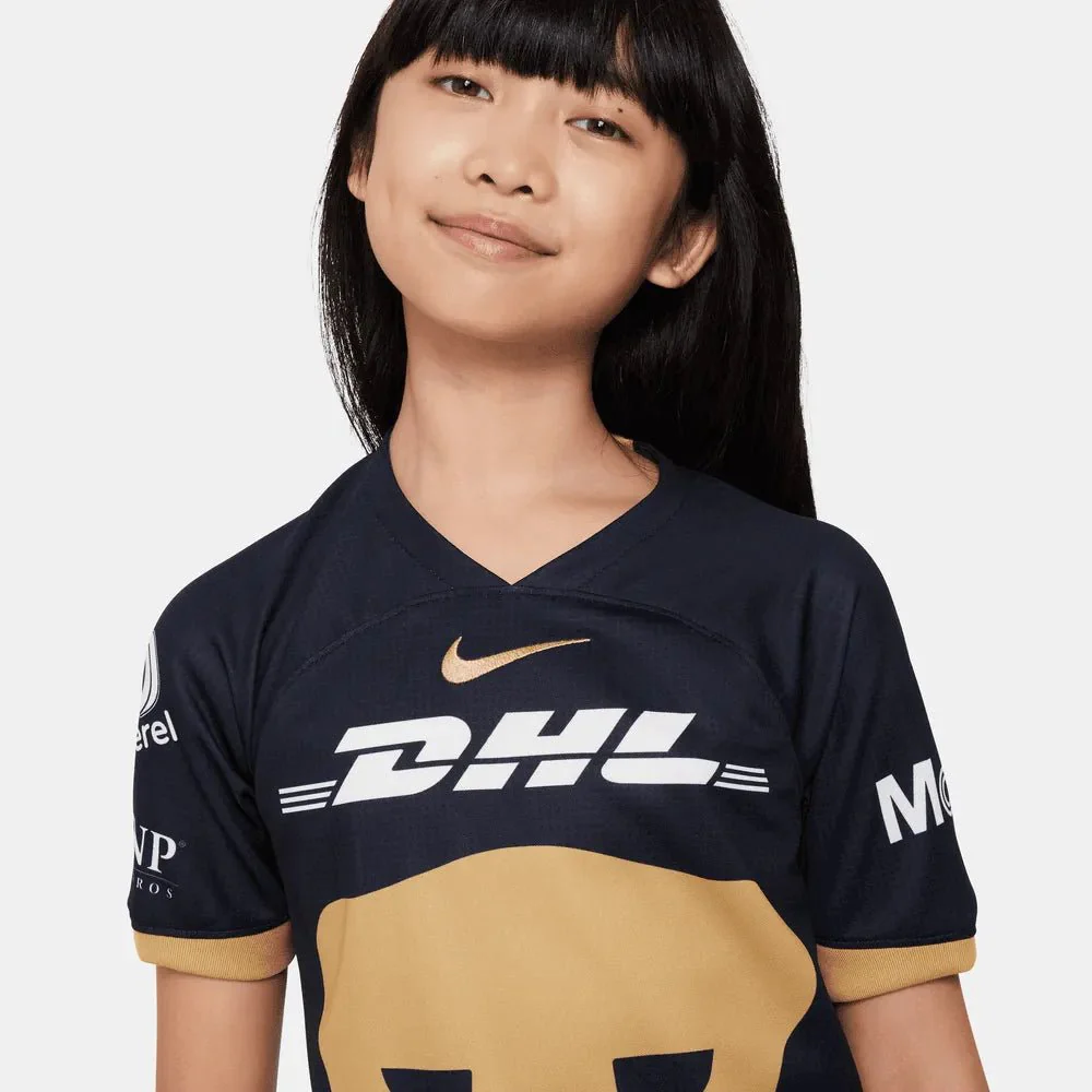 Nike 2023-24 Pumas Youth Stadium Away Jersey - Image 3