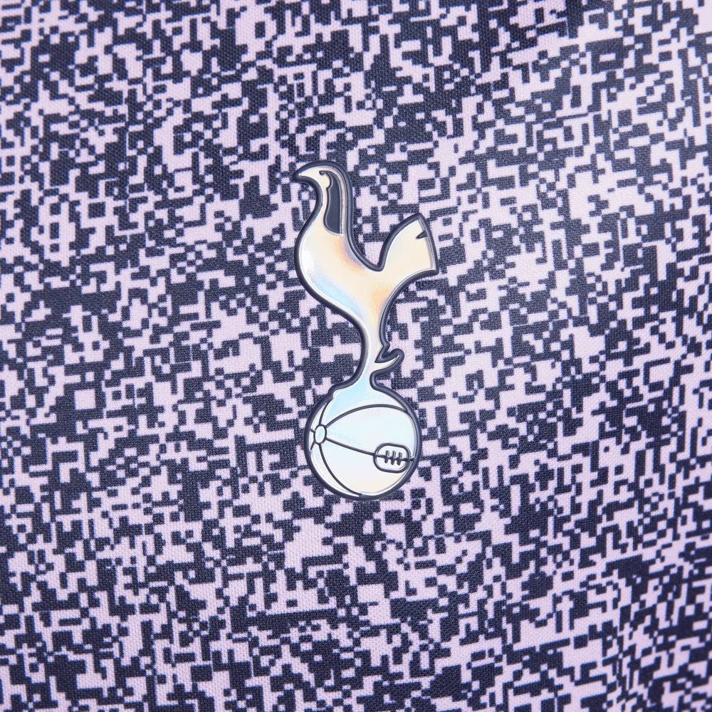 Nike 2023-24 Tottenham Pre-Match Jersey - Black-Light Purple - Image 5
