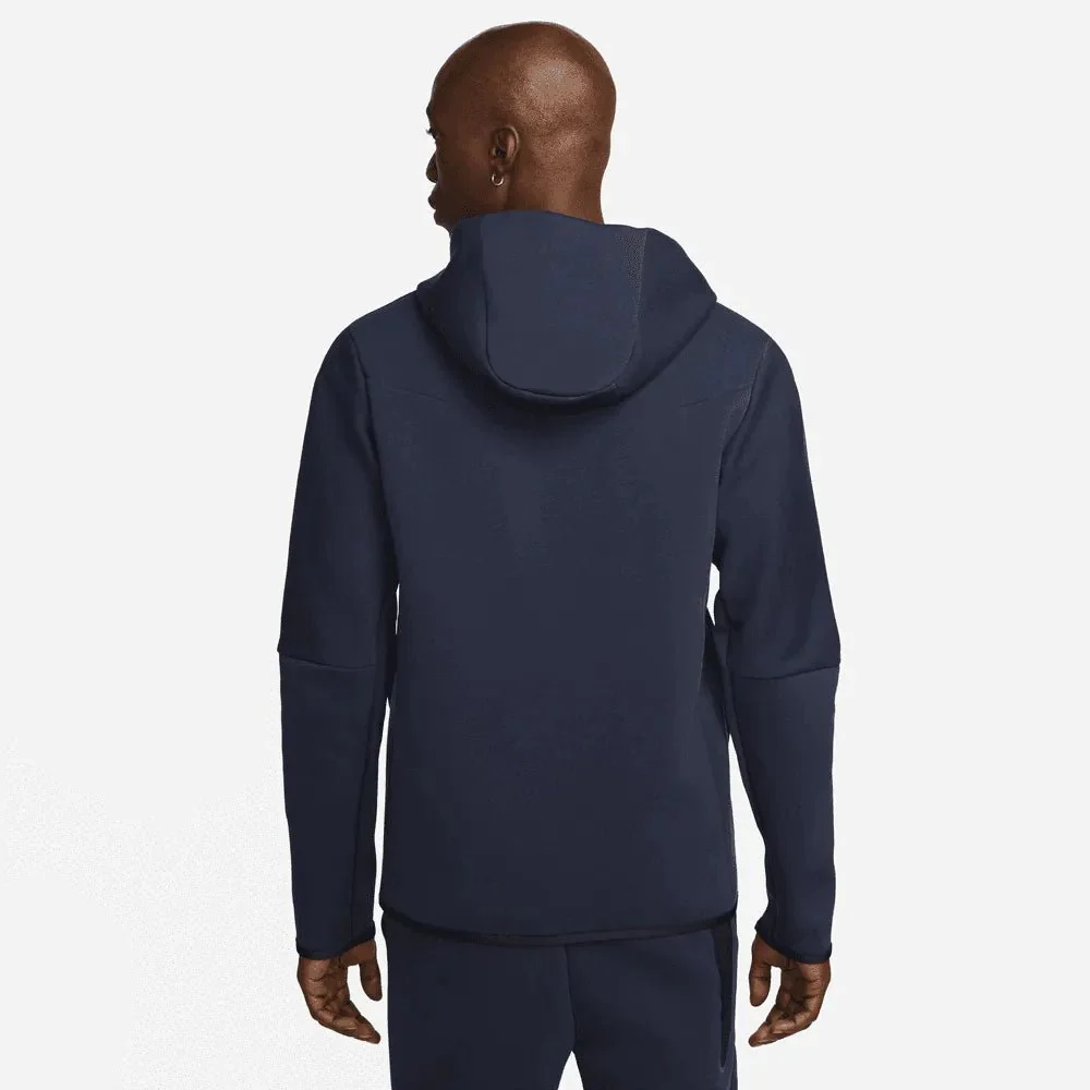Nike 2023-24 Tottenham Tech Fleece Hooded jacket- Navy - Image 2