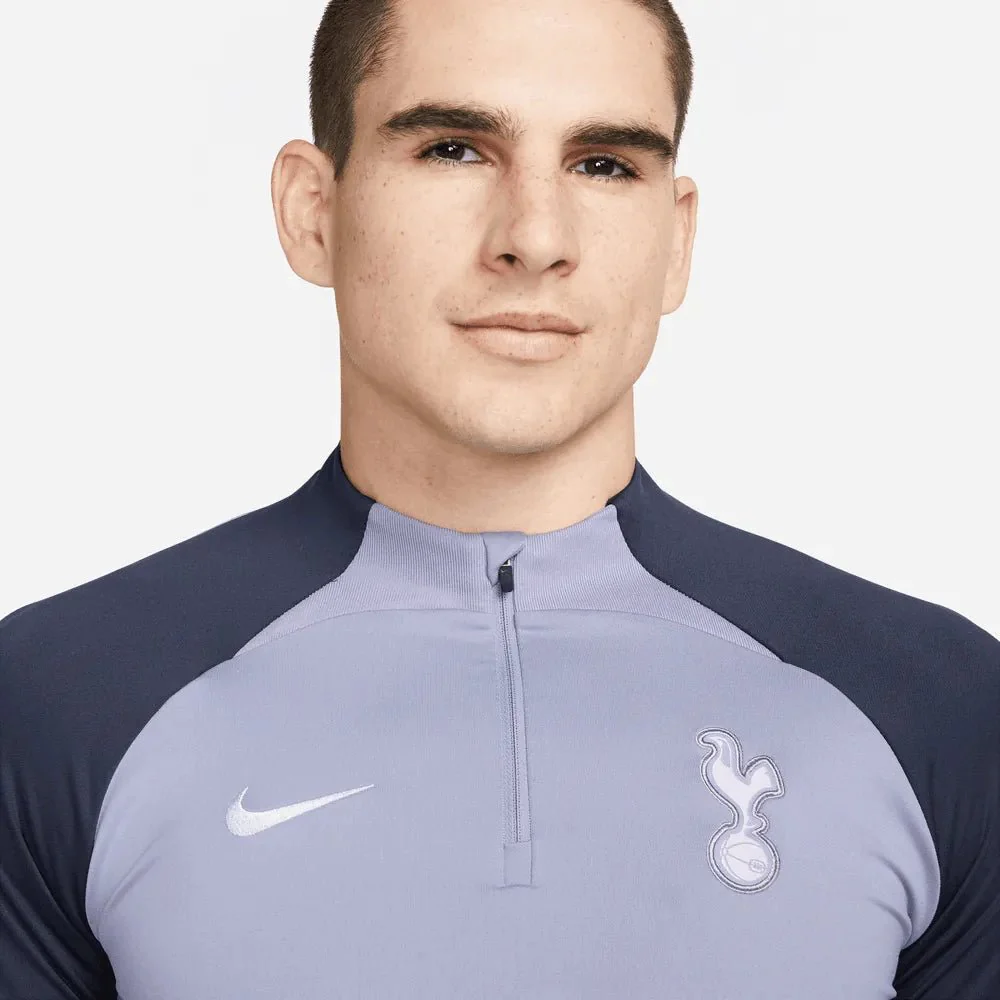 Nike 2023-24 Tottenham Training Top - Light Purple-Navy - Image 3