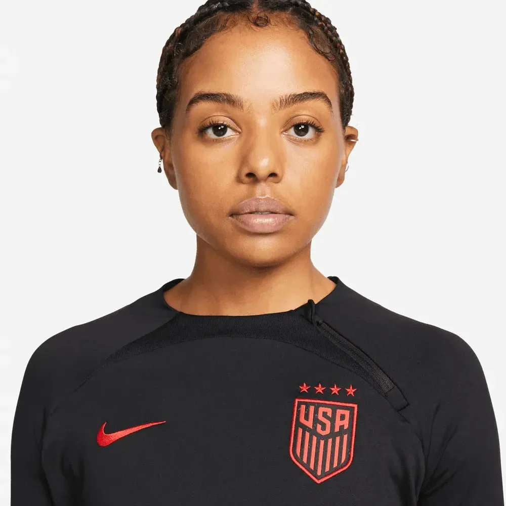 Nike 2023-24 USA Women's Strike Knit Drill Top - Image 2