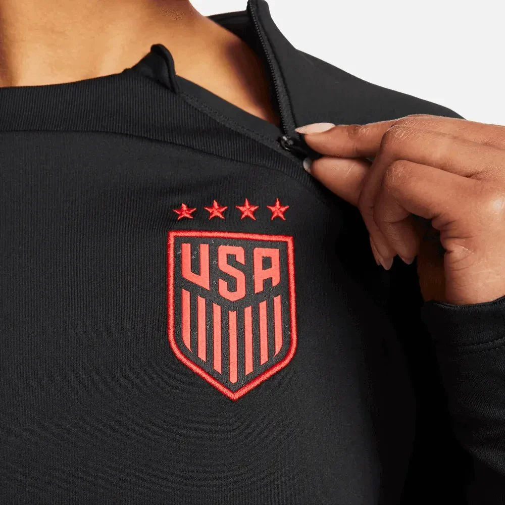 Nike 2023-24 USA Women's Strike Knit Drill Top - Image 4