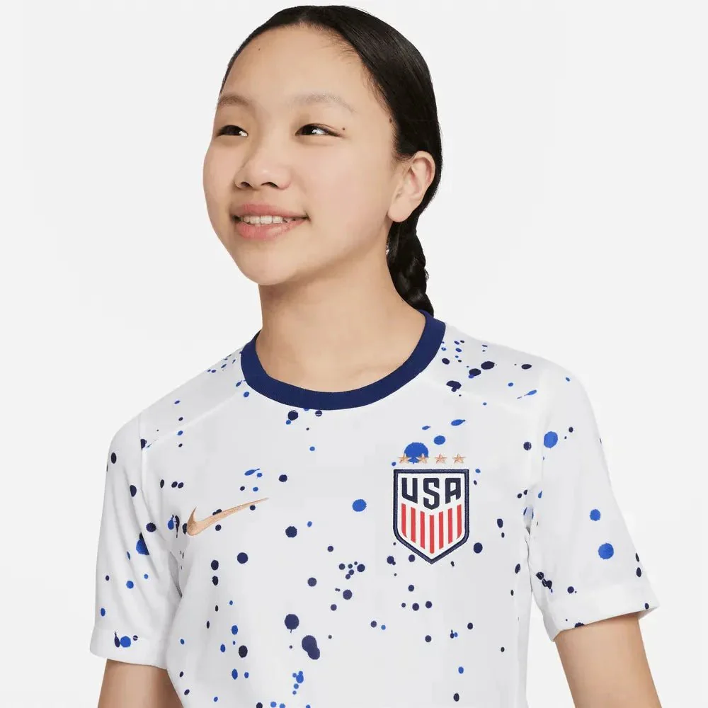 Nike 2023-24 USA Youth 4-Star Home Jersey - Image 5