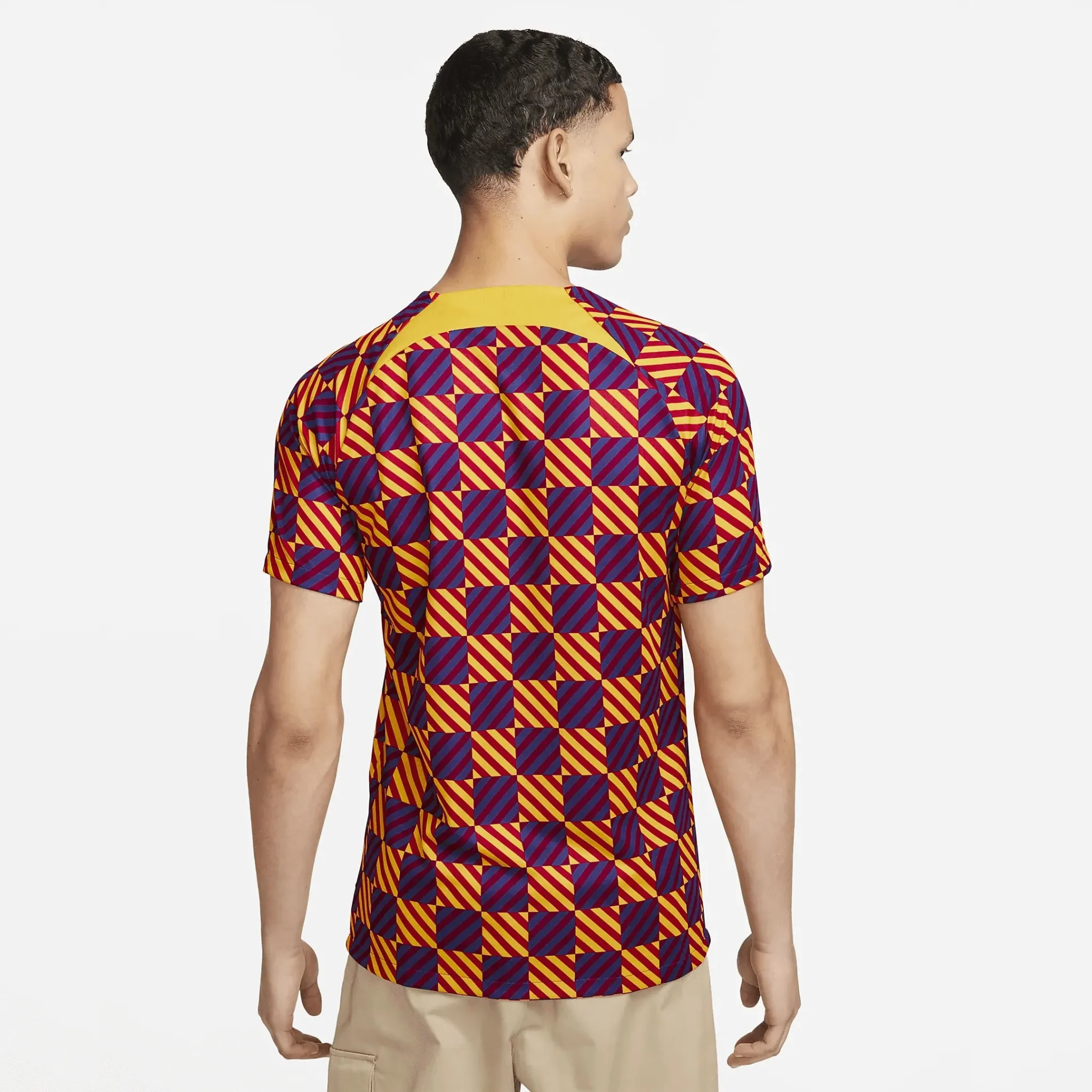 Nike 2023 Barcelona Men's Pre-Match Jersey - Image 2