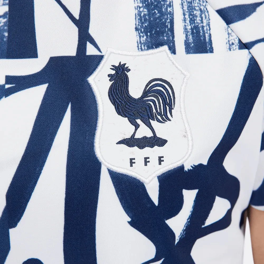Nike 2023 France Womens Pre-Match Jersey - Image 3