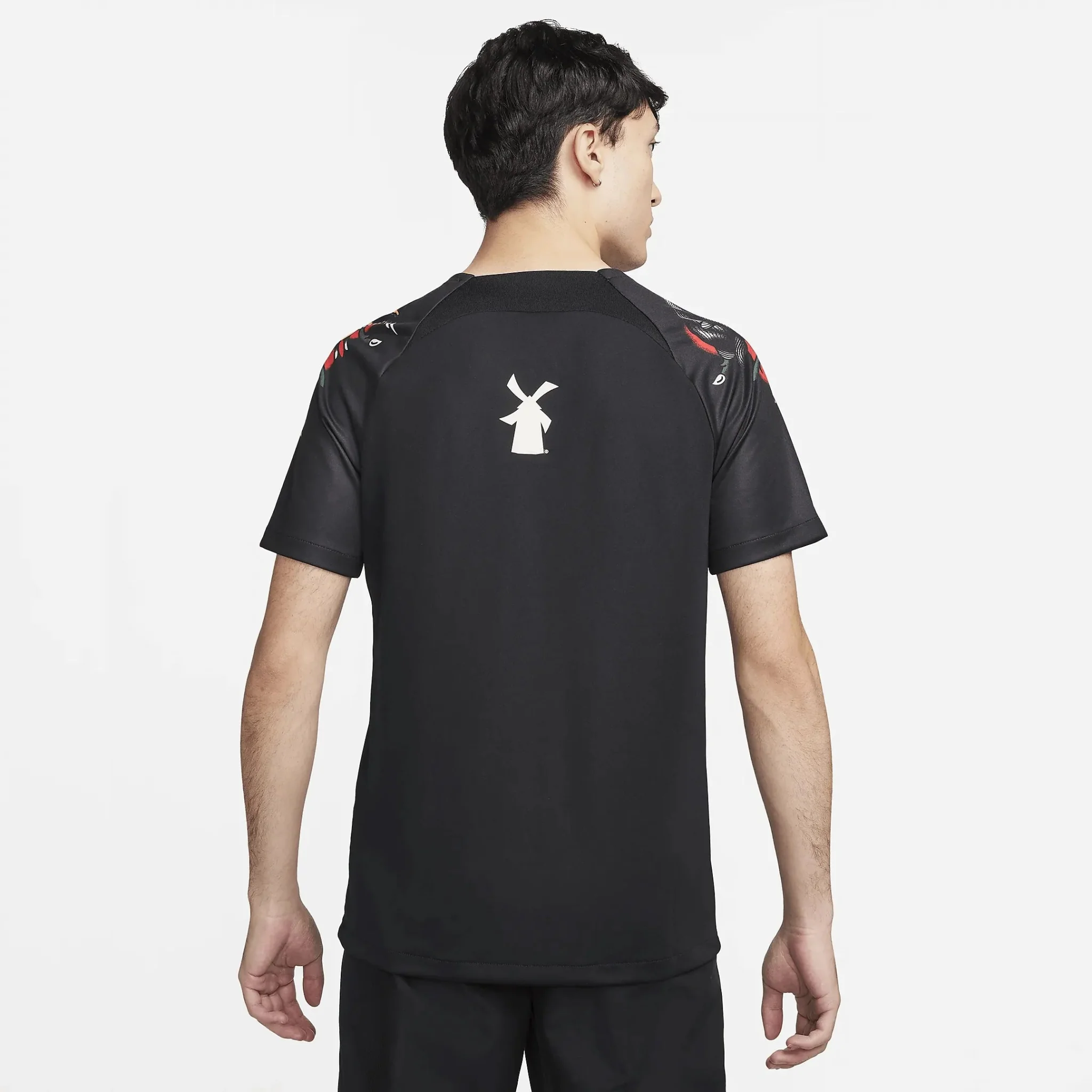 Nike 2023 Portland Thorns Pre-Match Training Jersey - Black - Red - Image 2