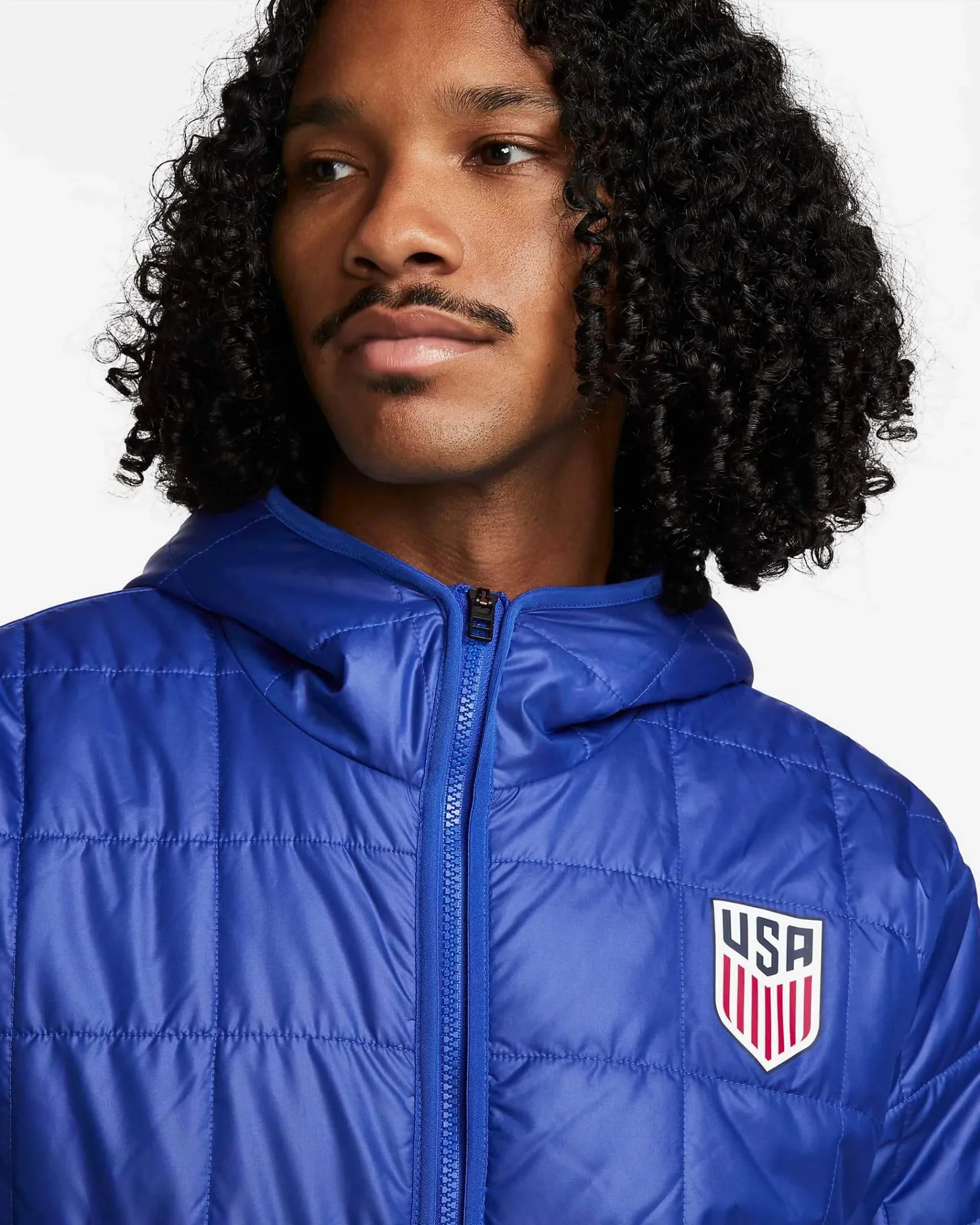 Nike 2023 USA Men's Fleece-Lined Hooded Jacket - Image 3