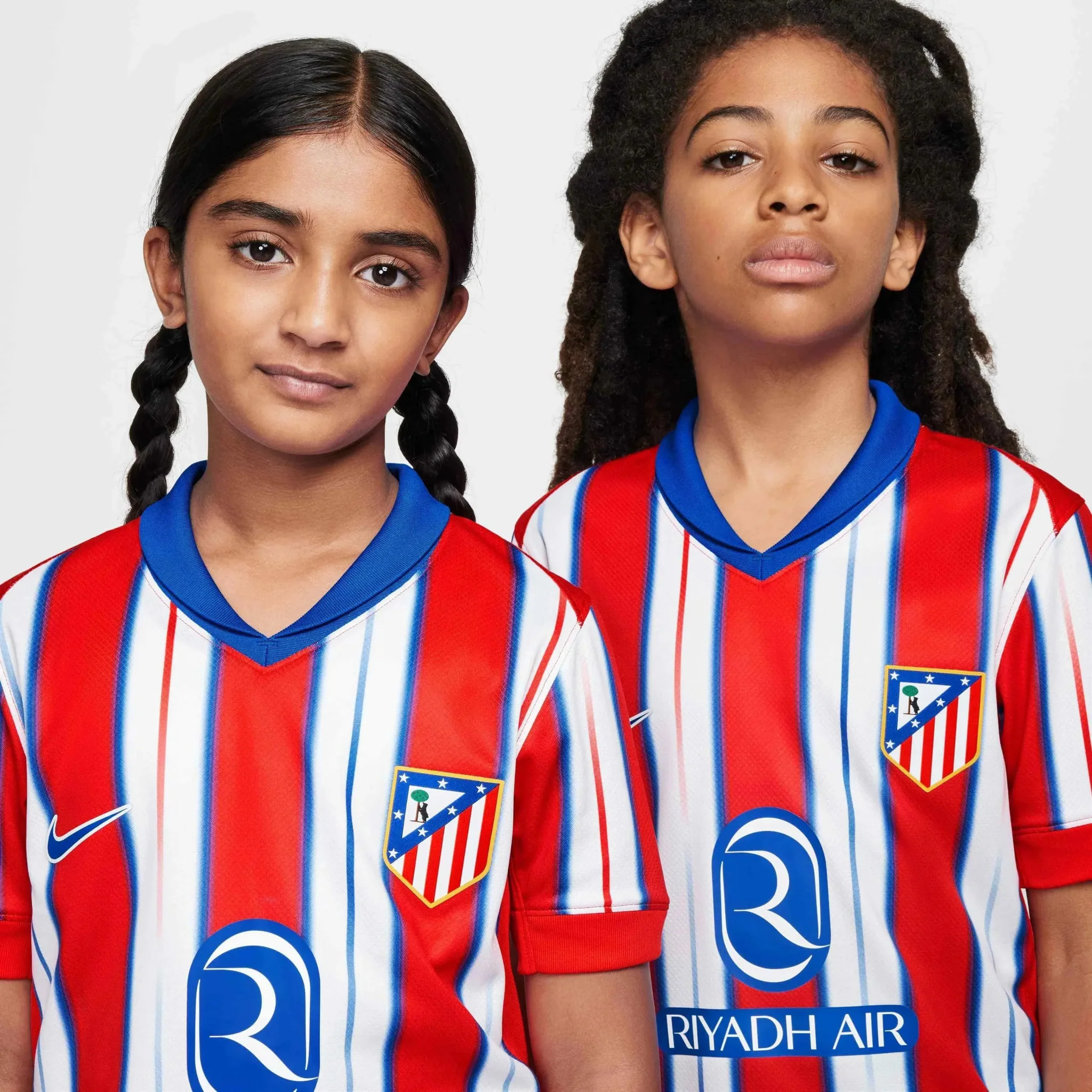 Nike 2024-25 Atletico Madrid Youth Stadium Home Jersey - Image 5