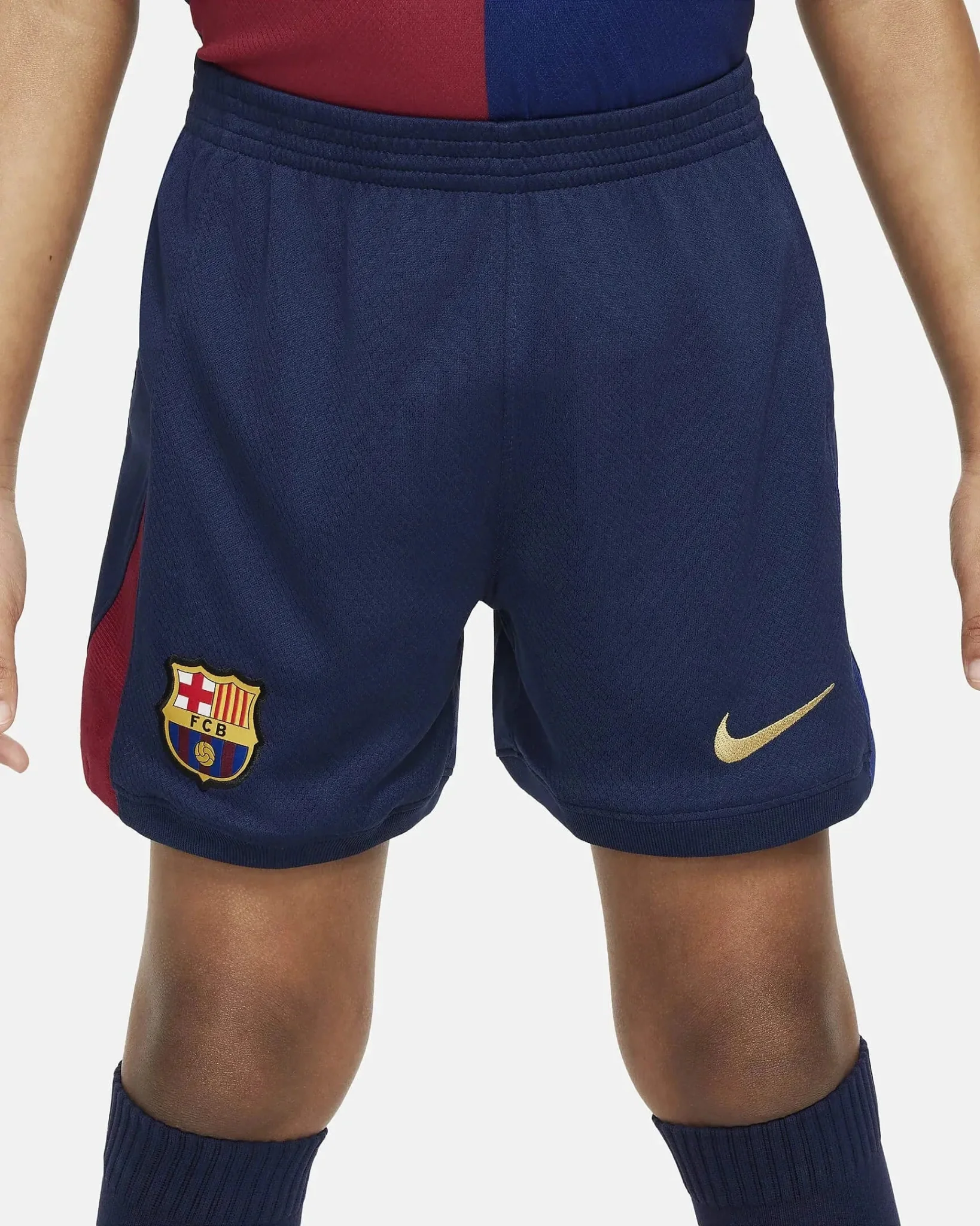 Nike 2024-25 Barcelona Little Kids' Stadium Home Kit - Image 4