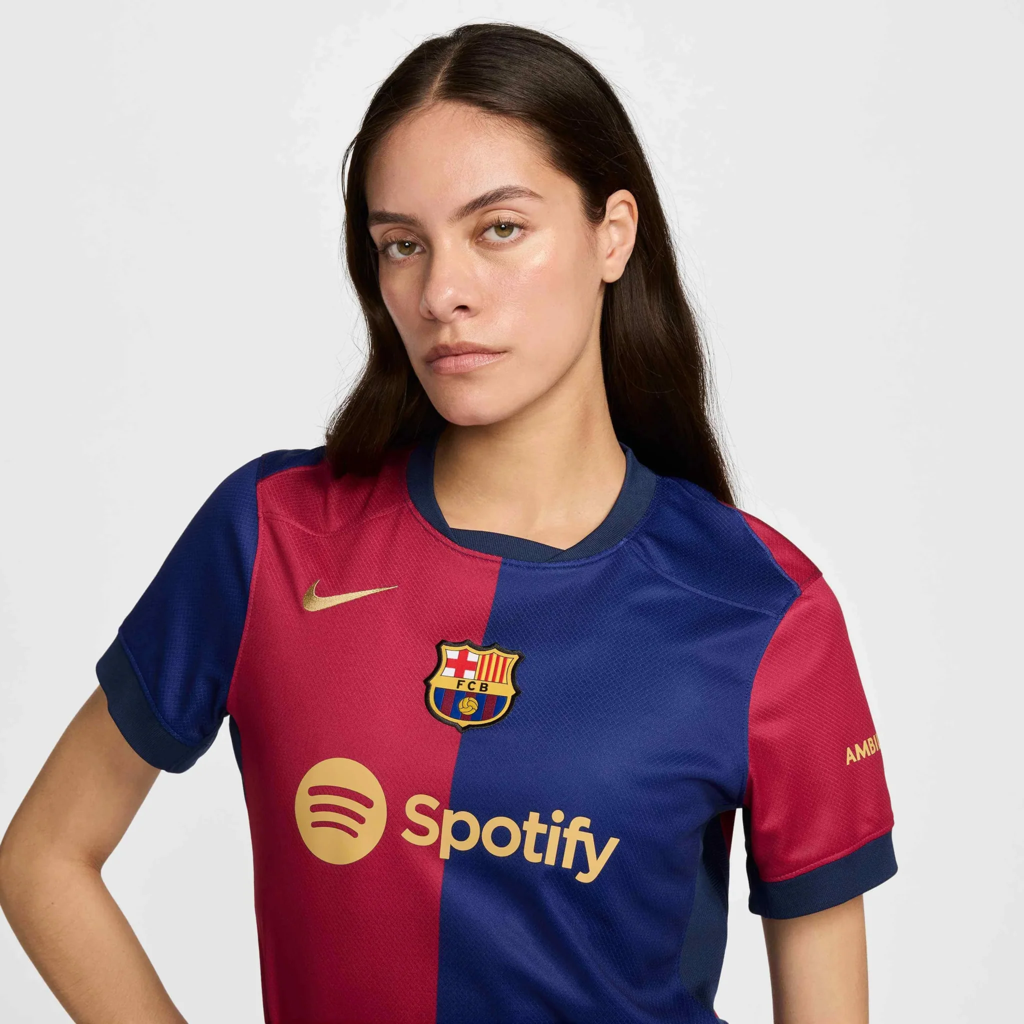 Nike 2024-25 Barcelona Women's Stadium Home Jersey - Image 3