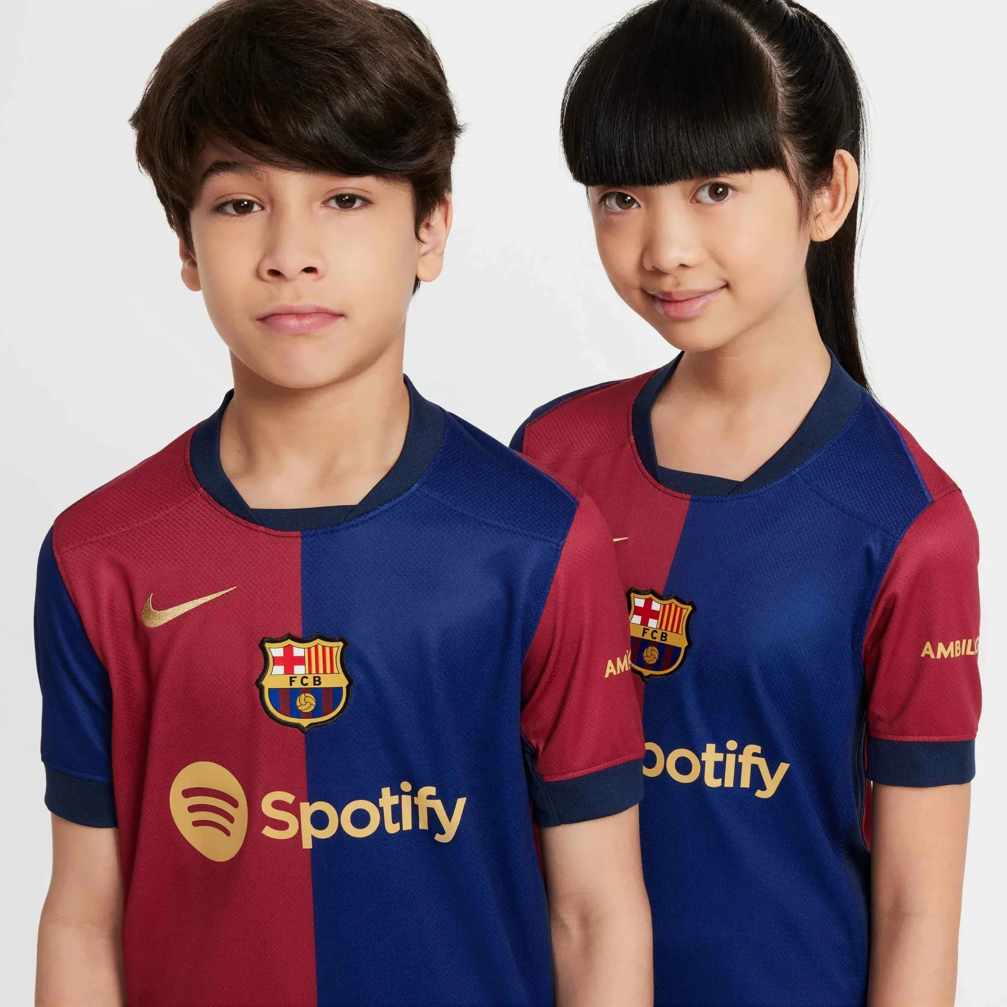 Nike 2024-25 Barcelona Youth Stadium Home Jersey - Image 3