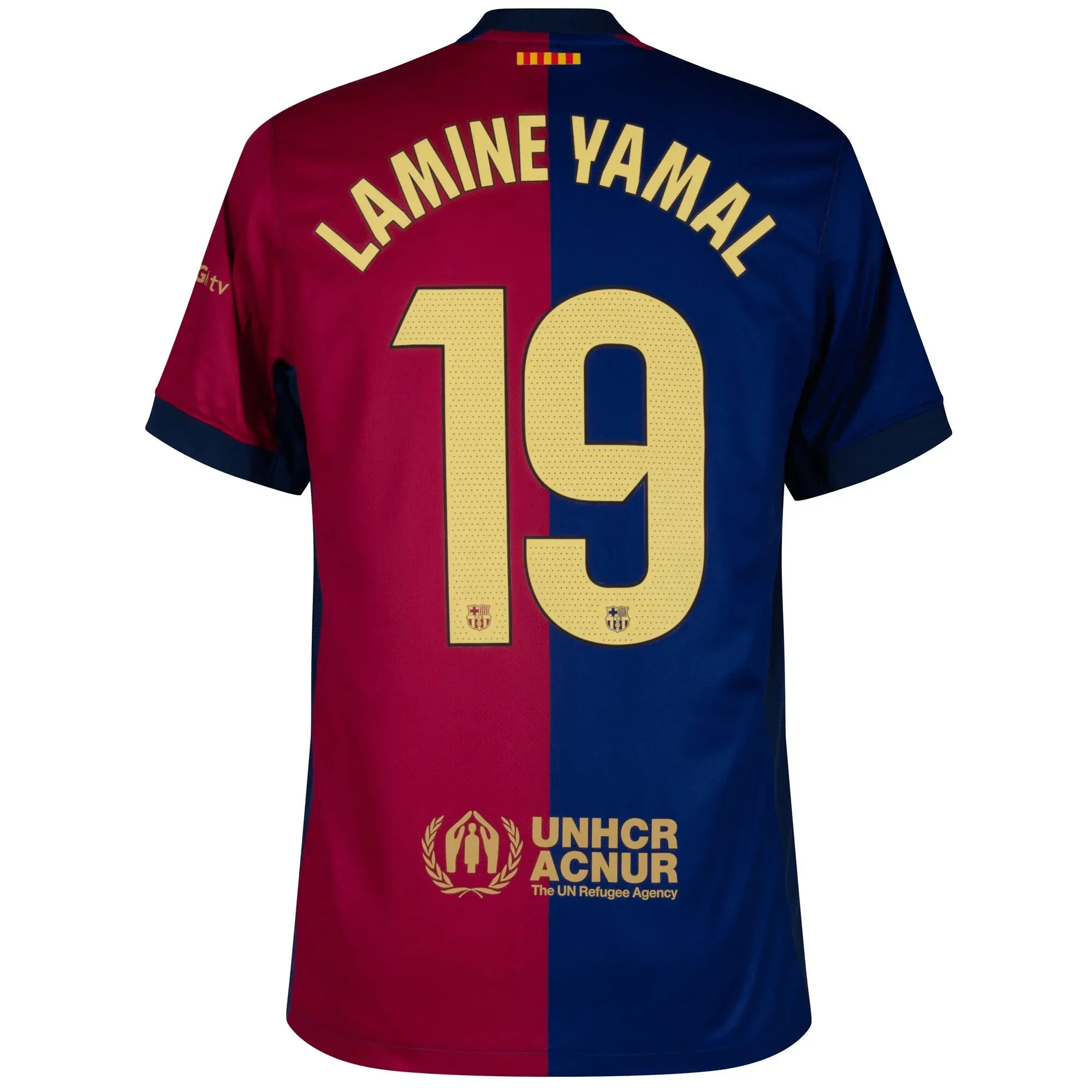 Nike 2024-25 Barcelona Youth Stadium Home Jersey - Image 8