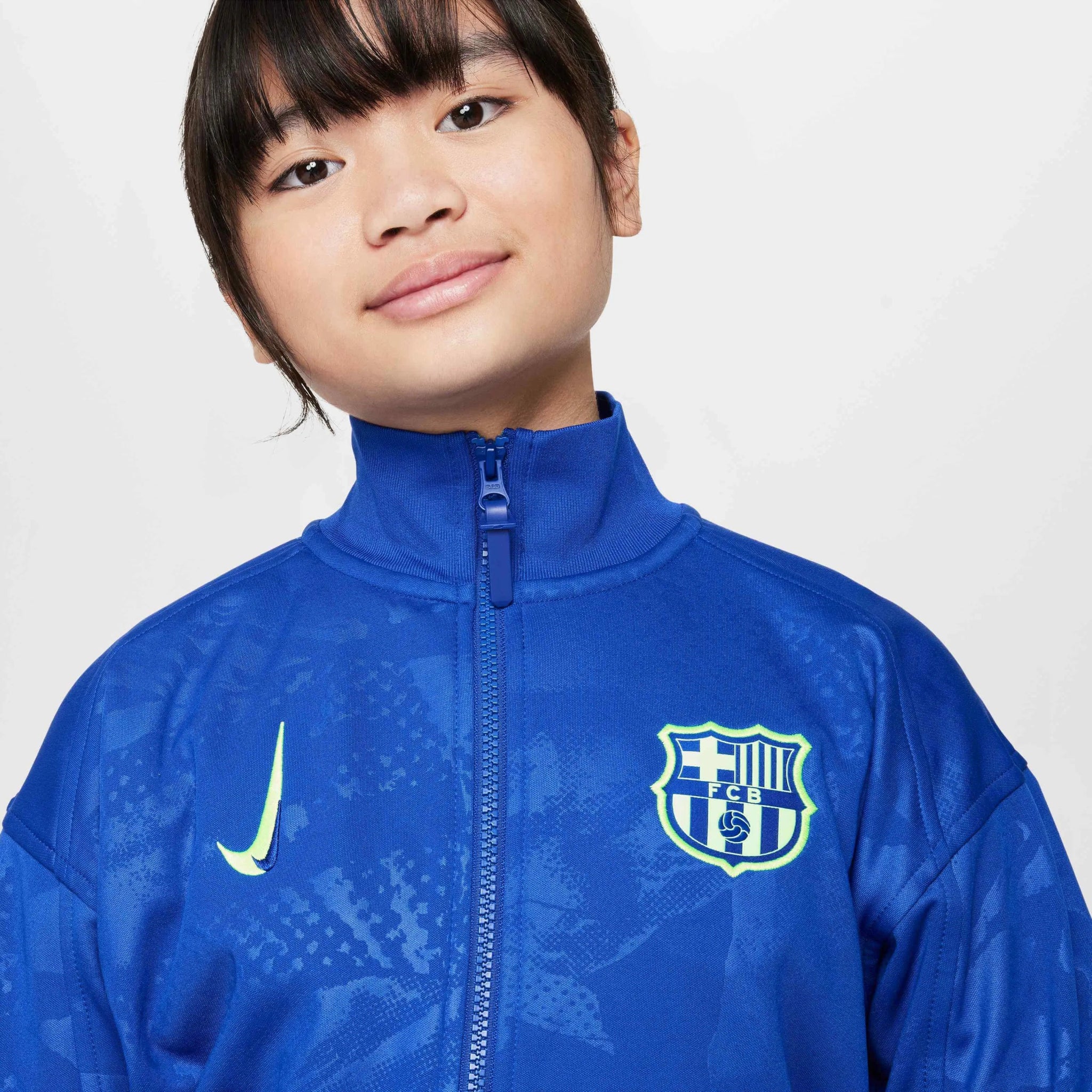 Nike 2024-25 Barcelona Youth Strike Third Dri-Fit Jacket - Image 3