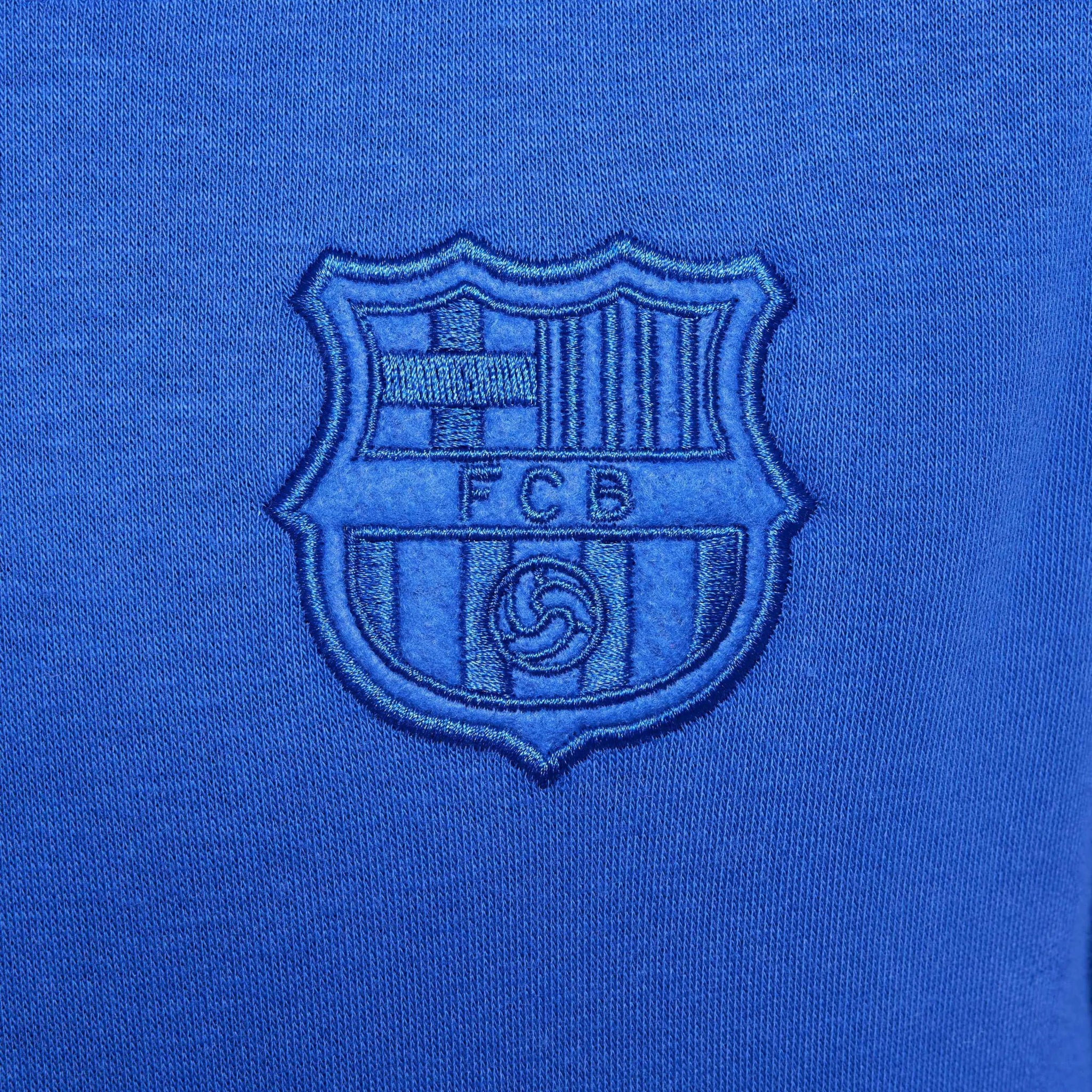 Nike 2024-25 Barcelona Youth Third Pullover Hoodie - Image 5