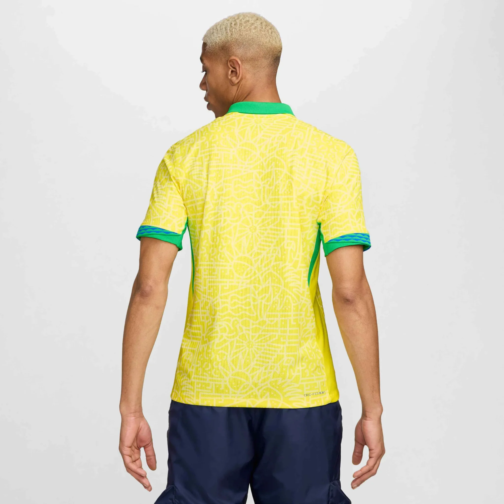 Nike 2024-25 Brazil Men's Authentic Home Jersey - Image 3