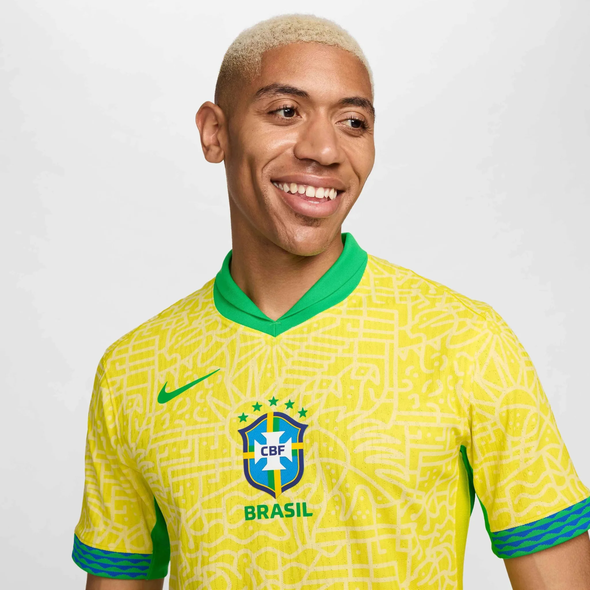 Nike 2024-25 Brazil Men's Authentic Home Jersey - Image 4