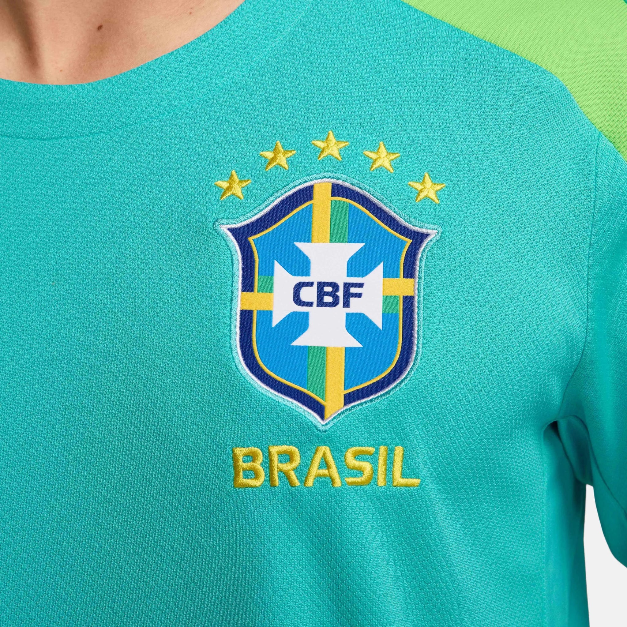Nike 2024-25 Brazil Men's Dri-Fit Strike Top - Image 3