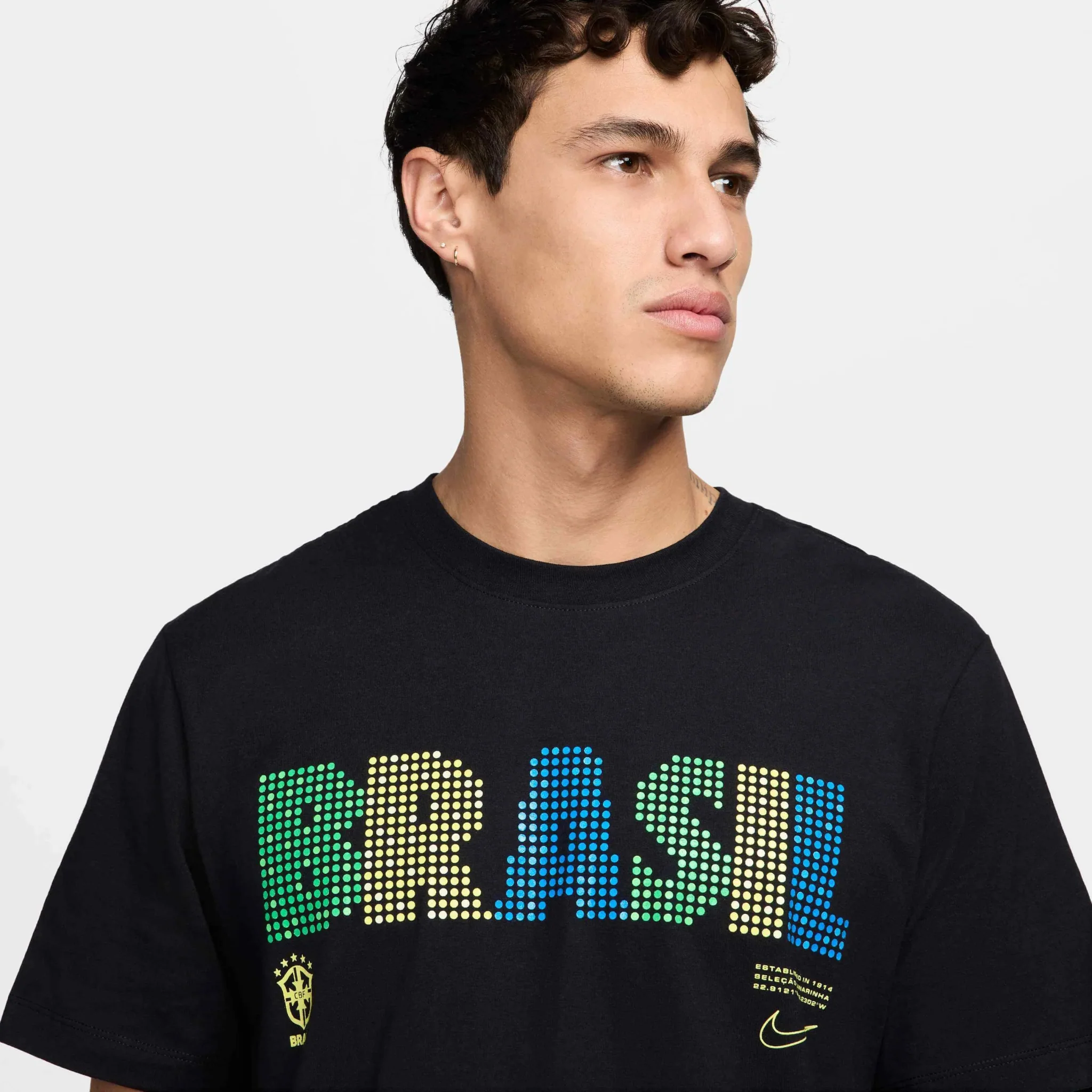 Nike 2024-25 Brazil Men's Lights SS Tee - Image 3