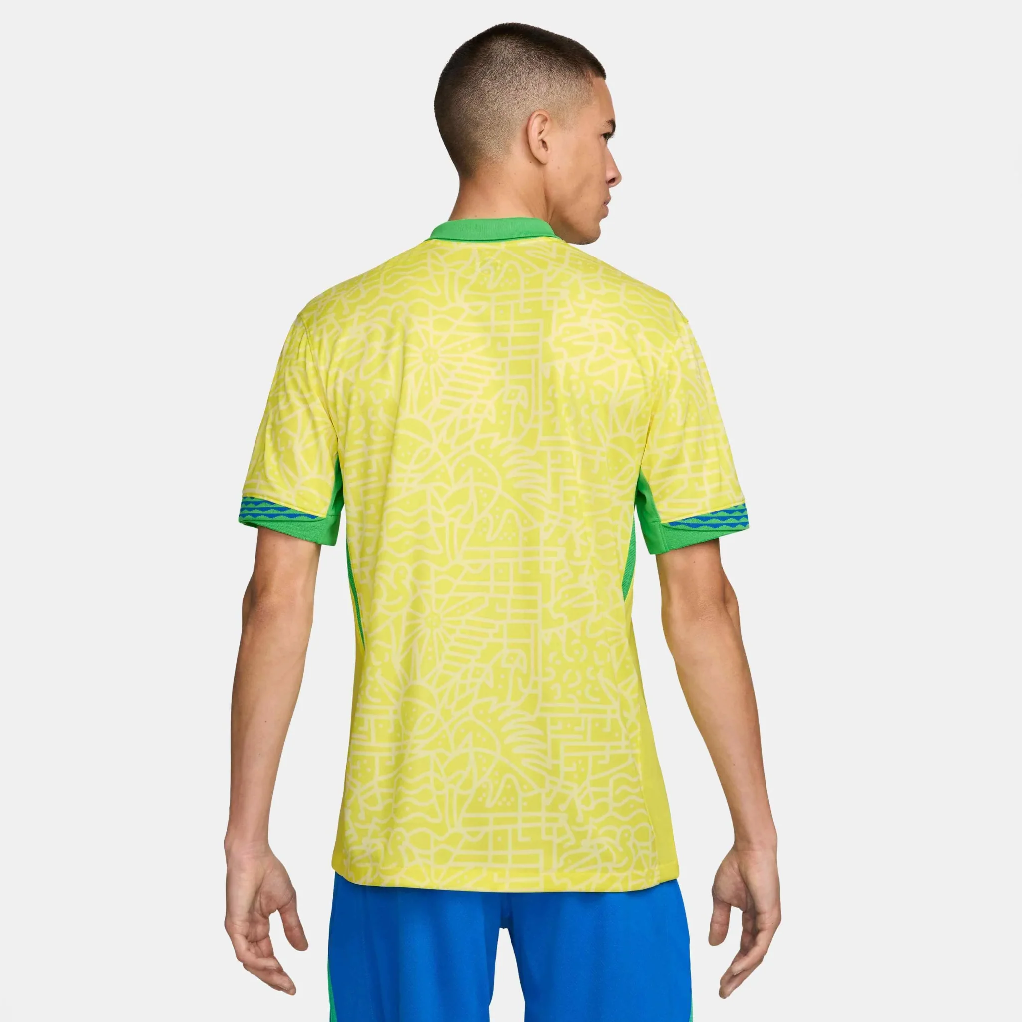 Nike 2024-25 Brazil Men's Stadium Home Jersey - Image 4